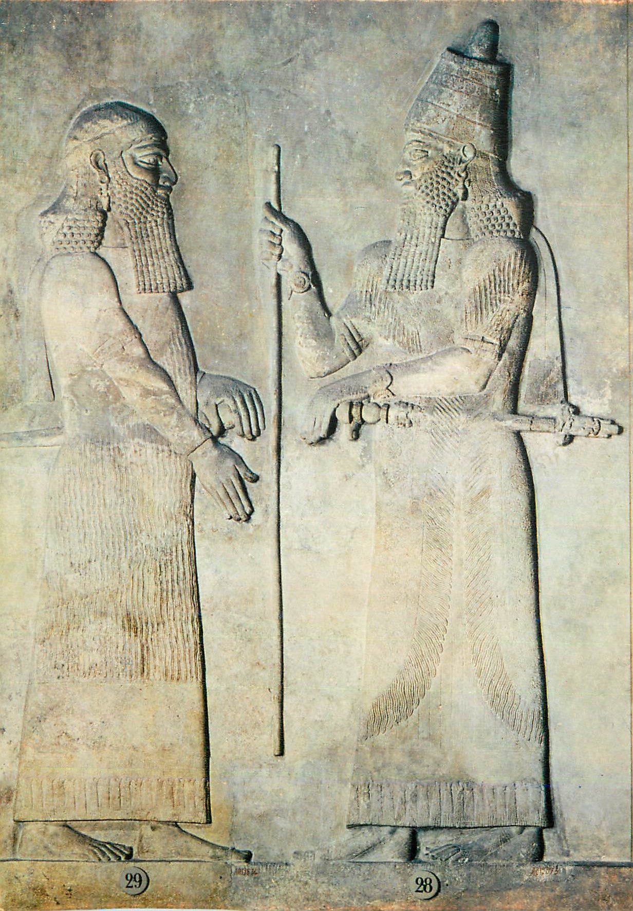 CPM Paris Musee du Louvre Departement des Antiquites Orientales 