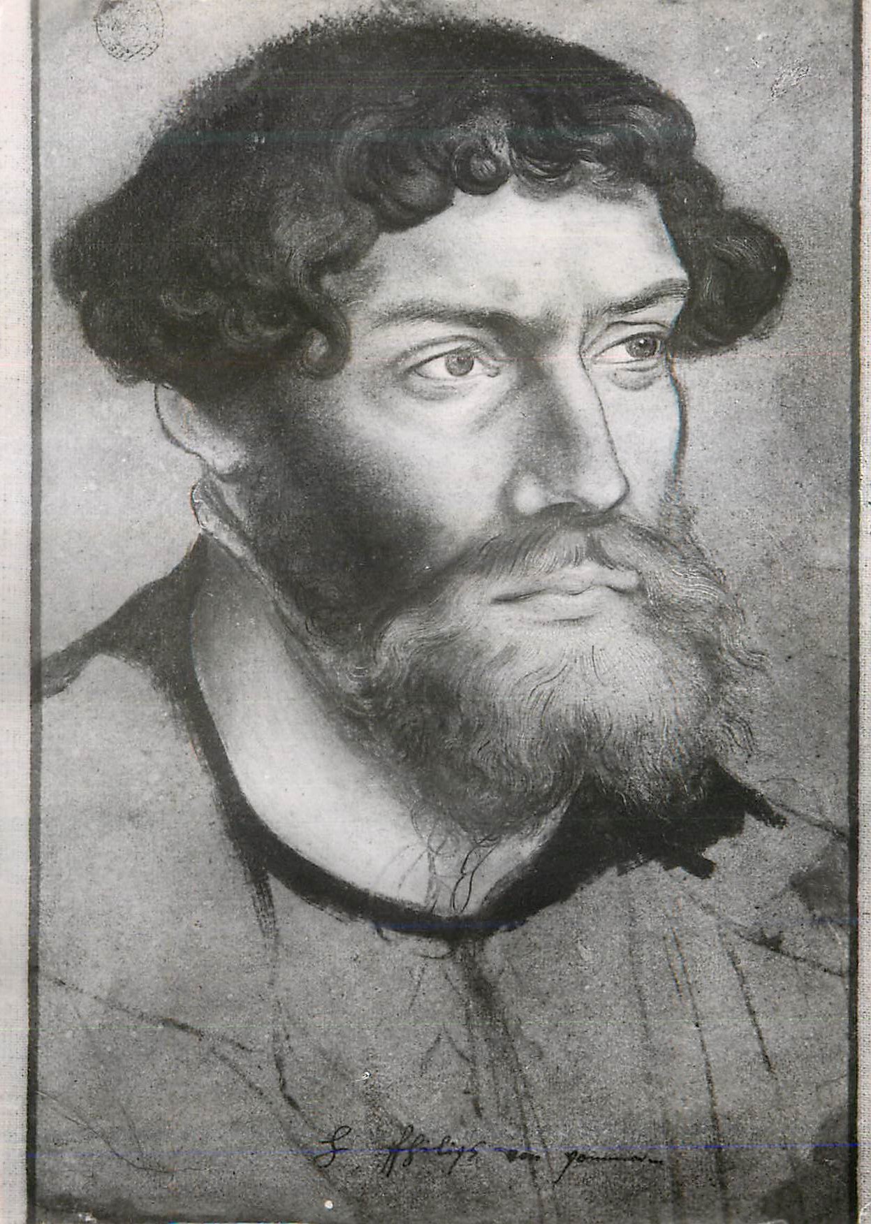 Portrait de Lucas Cranach le Vieux — Le Duc Philippe de Poméranie — Service Commercial Monuments Historiques, Paris