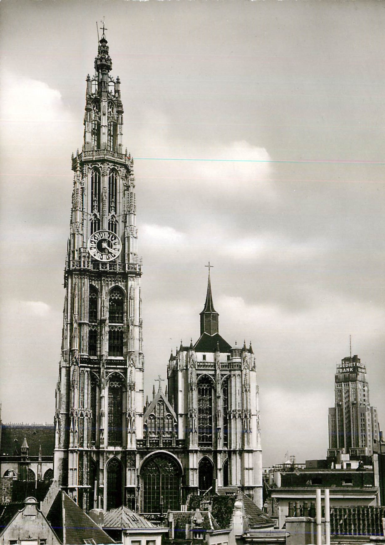 CPM Antwerpen Vrouwekerk (Kathedraal) en Torengebouw Brabo Reeks