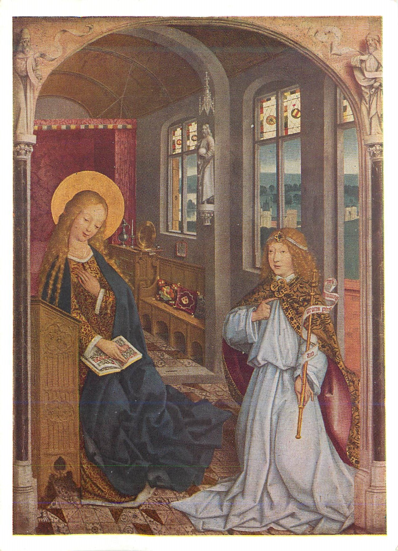 CPM National Gallery Master of Liesborn The Annunciation