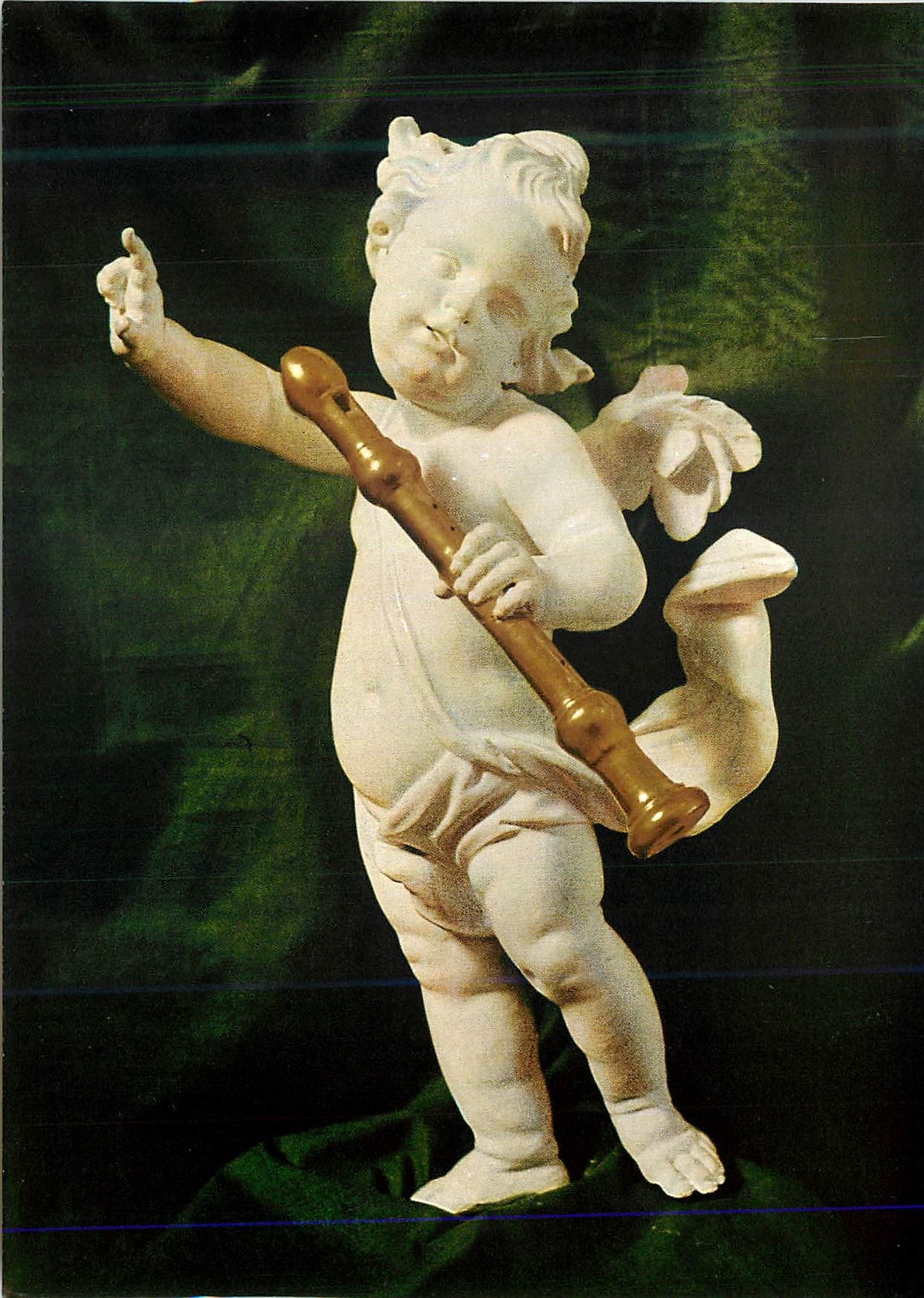 CPM Franz Xaver Schmadl 1705 1777 Rottenbuch Putto Flute
