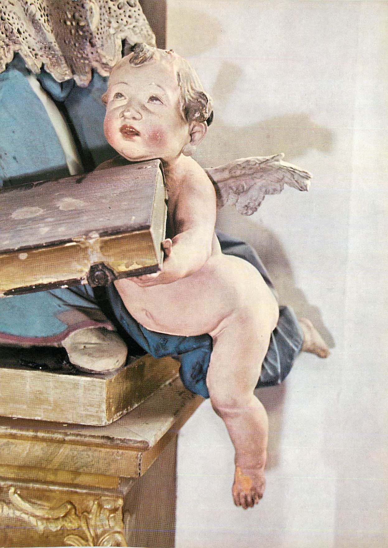 CPM Joseph Gotsch Putto Bei Augustinus 1763 Rott om Inn Chemalige Benediktinerkirche