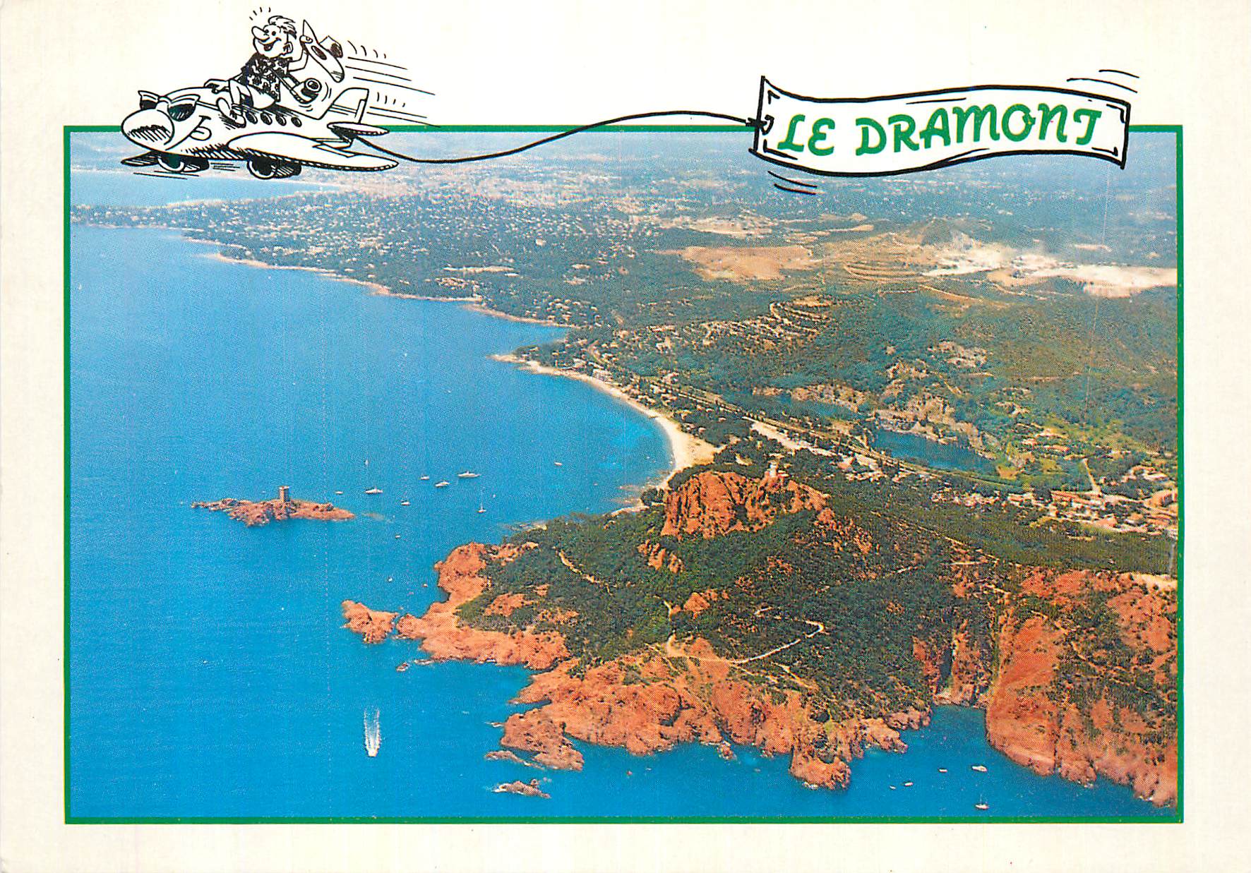 Le Dramont — vue aérienne — Éditions de la Ste-Baume