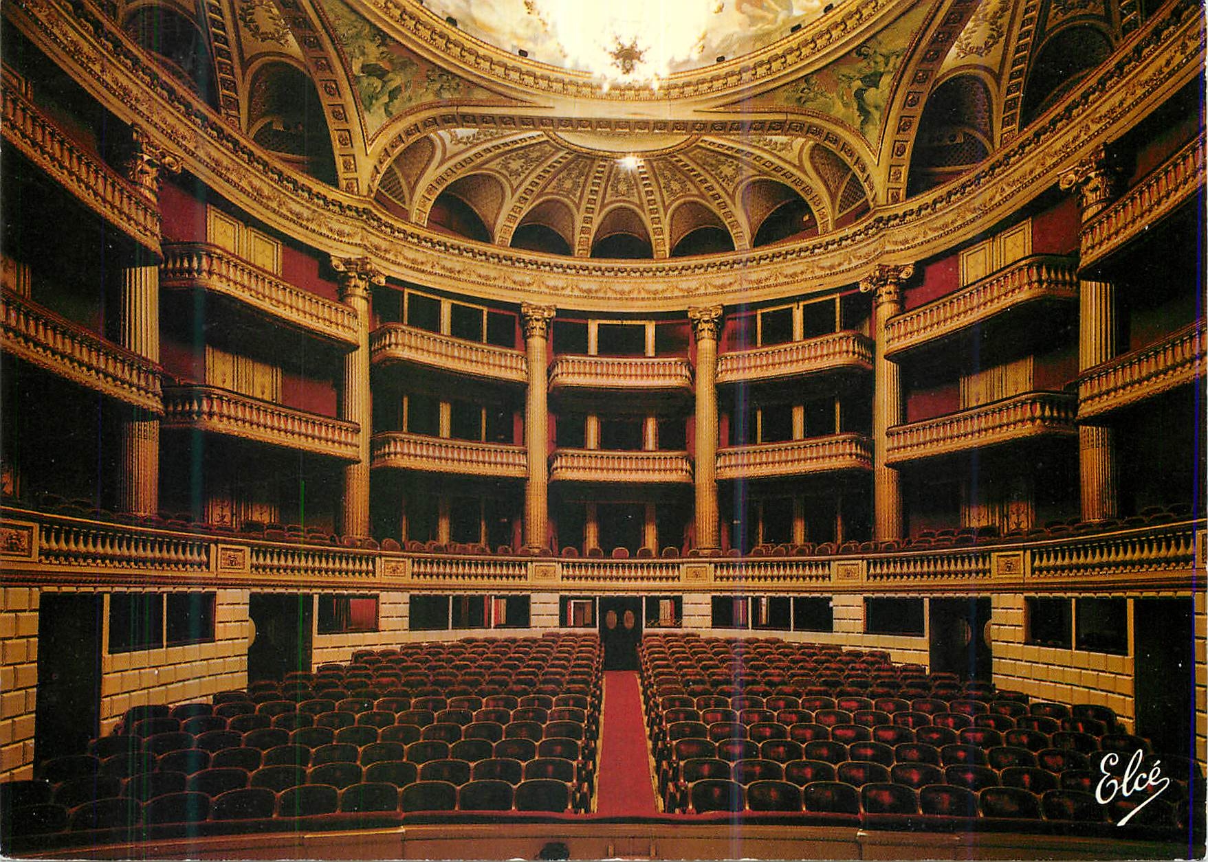 CPM Bordeaux (Gironde) La Salle du Grand Theatre (XVIIIe Siecle) Architecte Louis