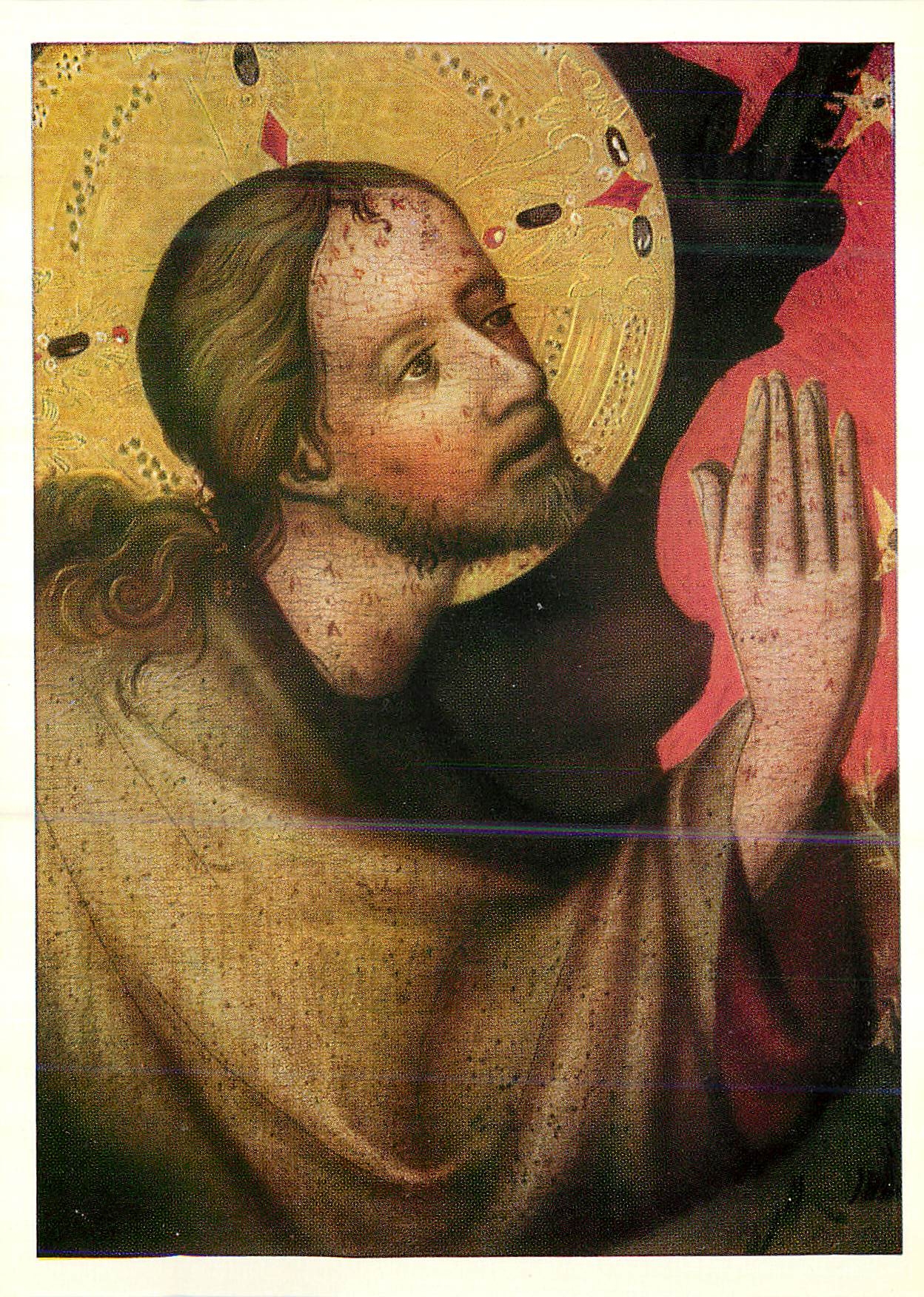 CPM Christus am Olberg Meister des Wittingauer Altars (um 1380) Staatliche Sammlung alter Kunst Prag