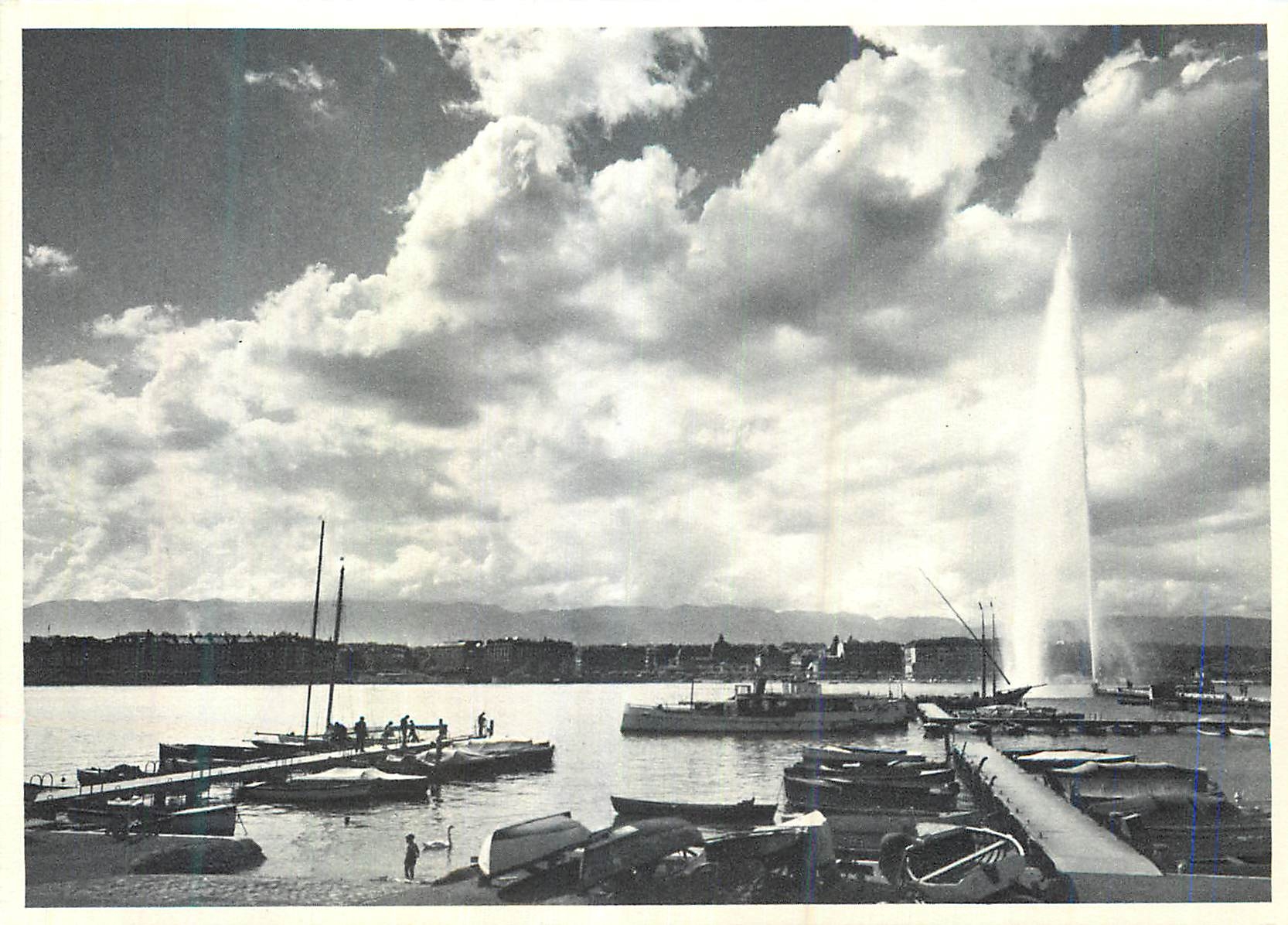 CPM Geneve Jet d'Eau 90 m