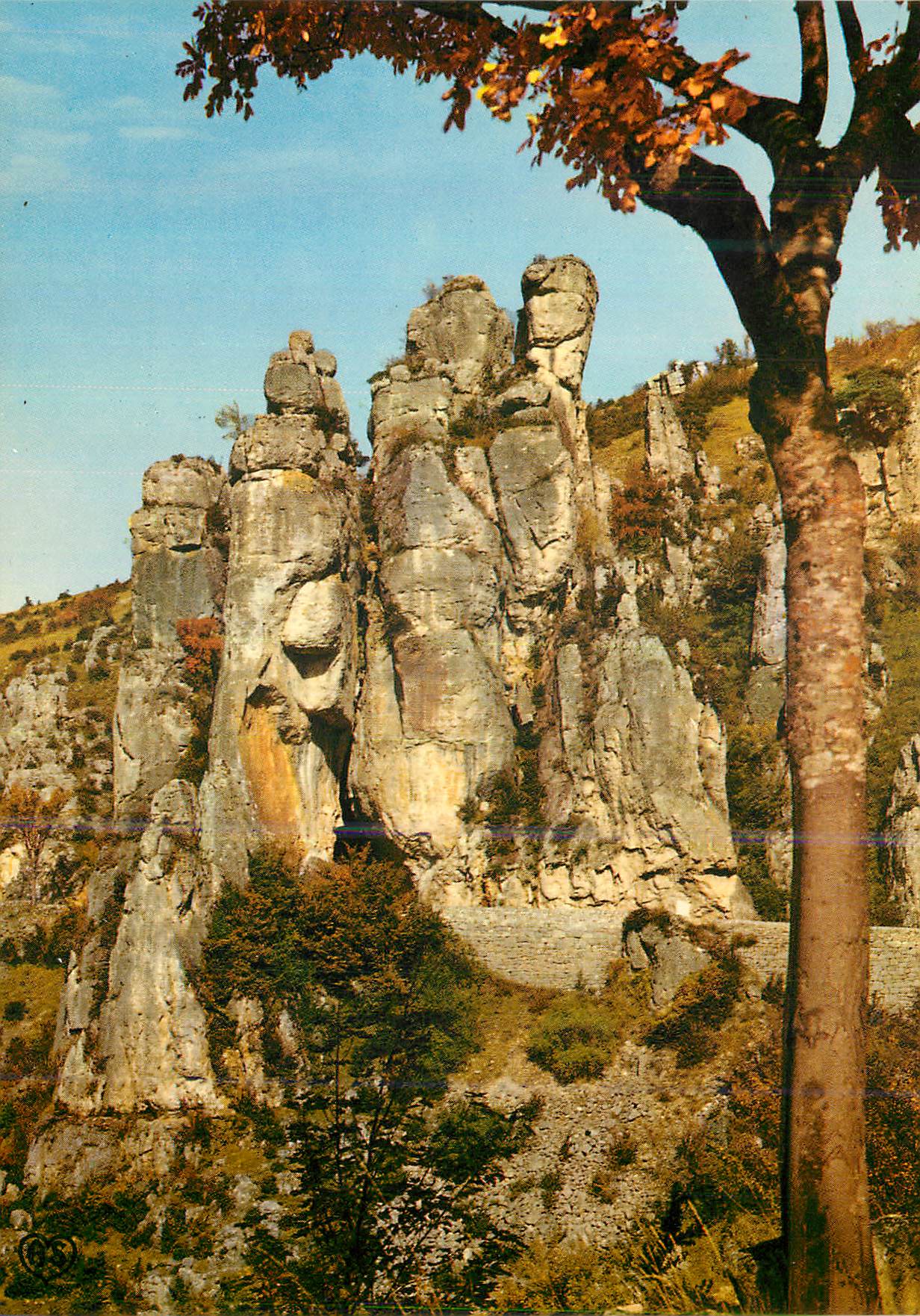 Gorges du Tarn — Rocher des Bouillères — Société des Cartes Postales APA-POUX ALBI