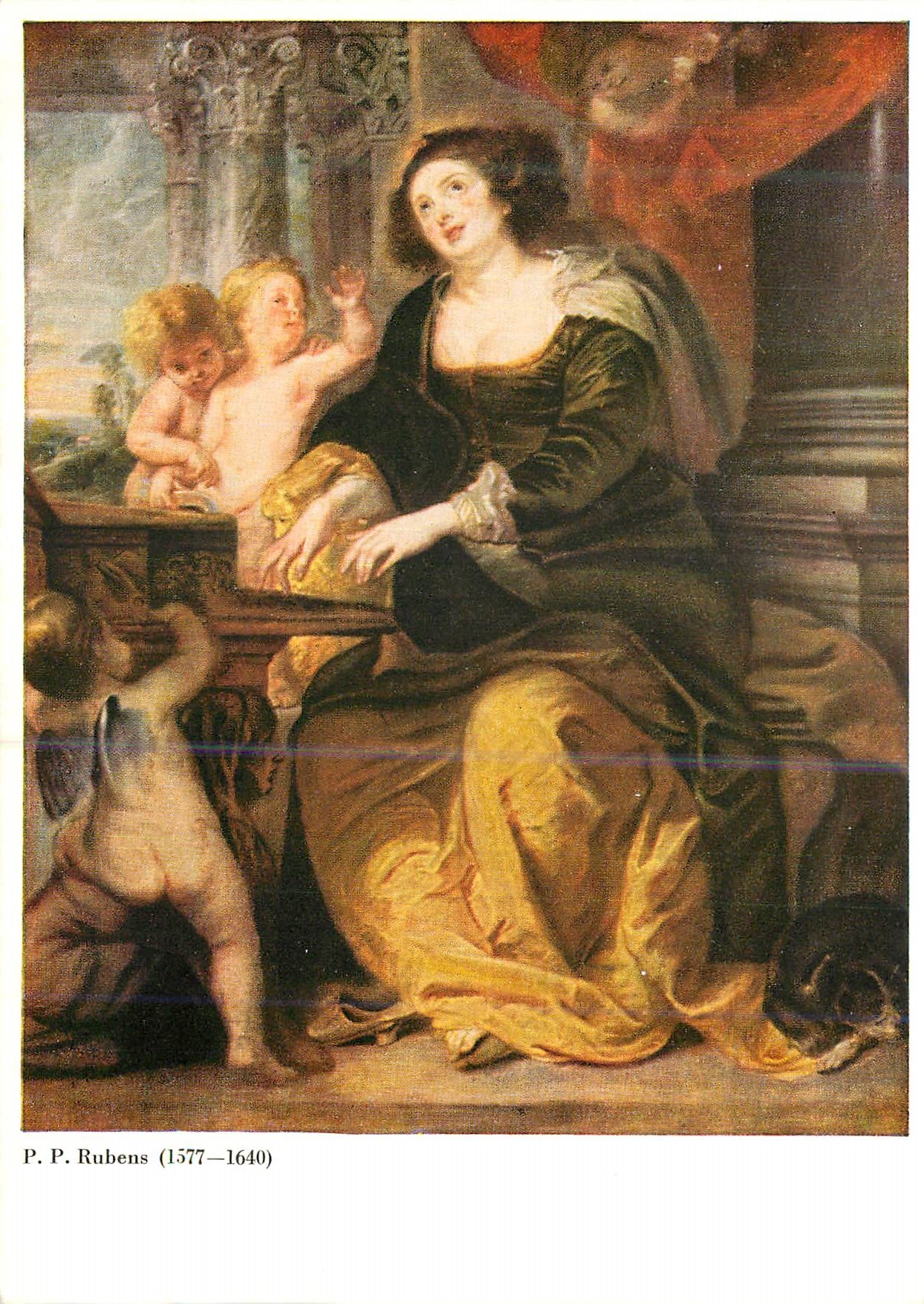 CPM Sainte Cecile (Berlin) Walter Classen Kunstverlag Zurich P P Rubens Die Heilege