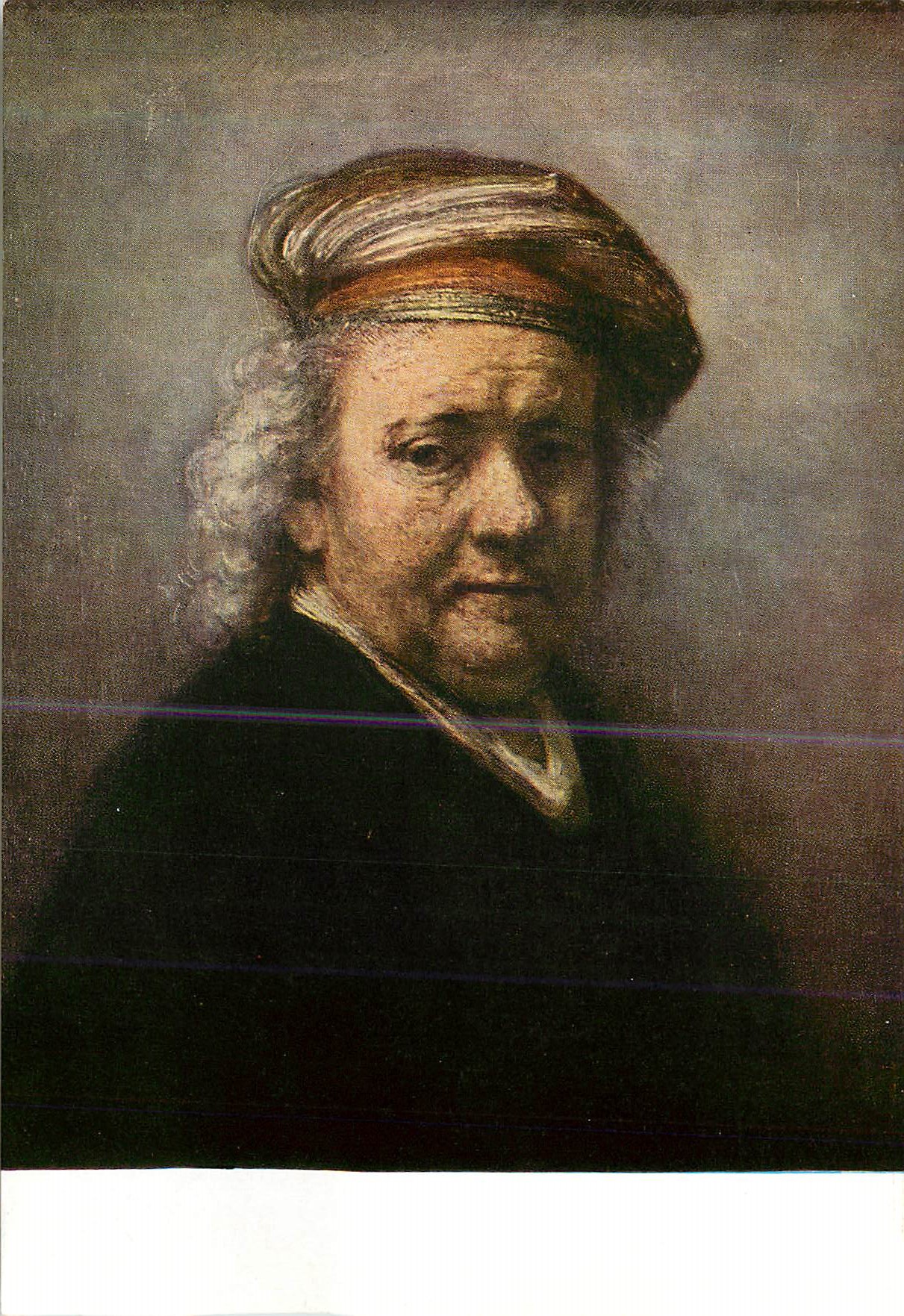 CPM Rembrandt (1606 1669) Portrait du Peintre en 1669