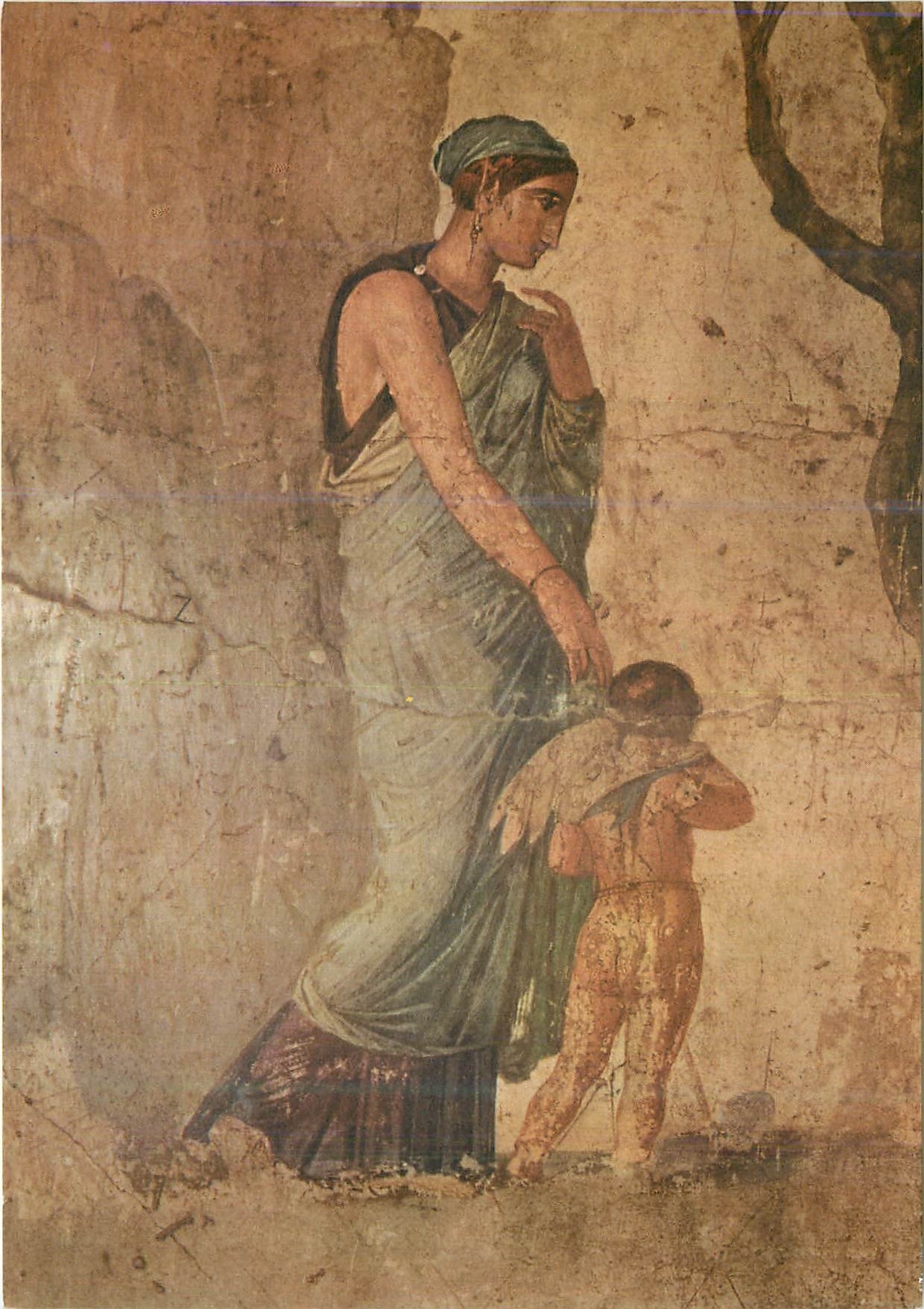 CPM Affr Pompeiano Eros puni par Venus