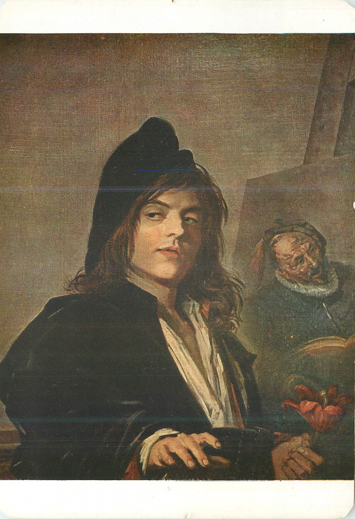 Portrait d'un jeune peintre dit « Le peintre ambulant » — Frans Hals (1580 ou 1581-1660) — Musée du Louvre (École Hollandaise) — Éditions Nomis, Paris