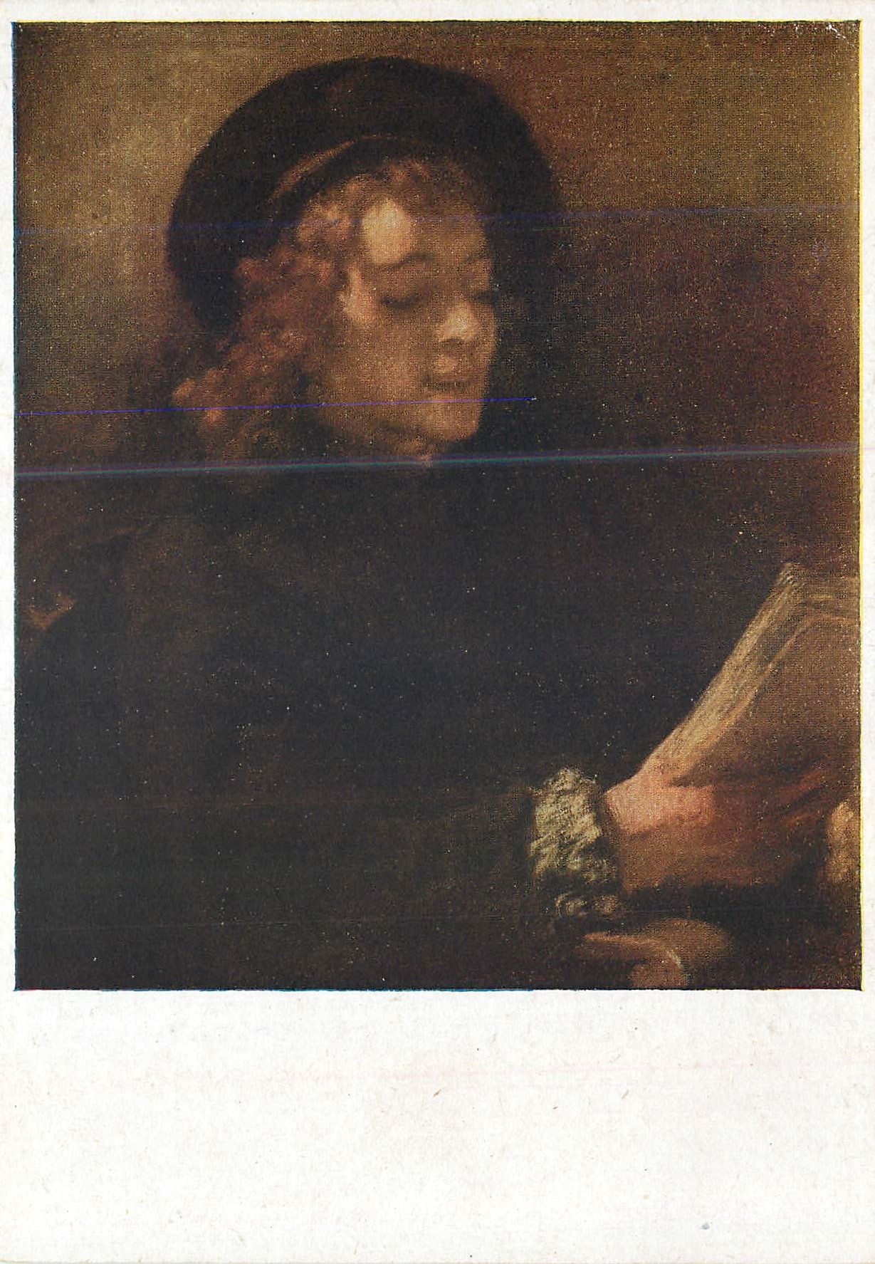 CPM Rembrandt Harmensz Van Rijn (1606 1669) Titus Fils du Maitre