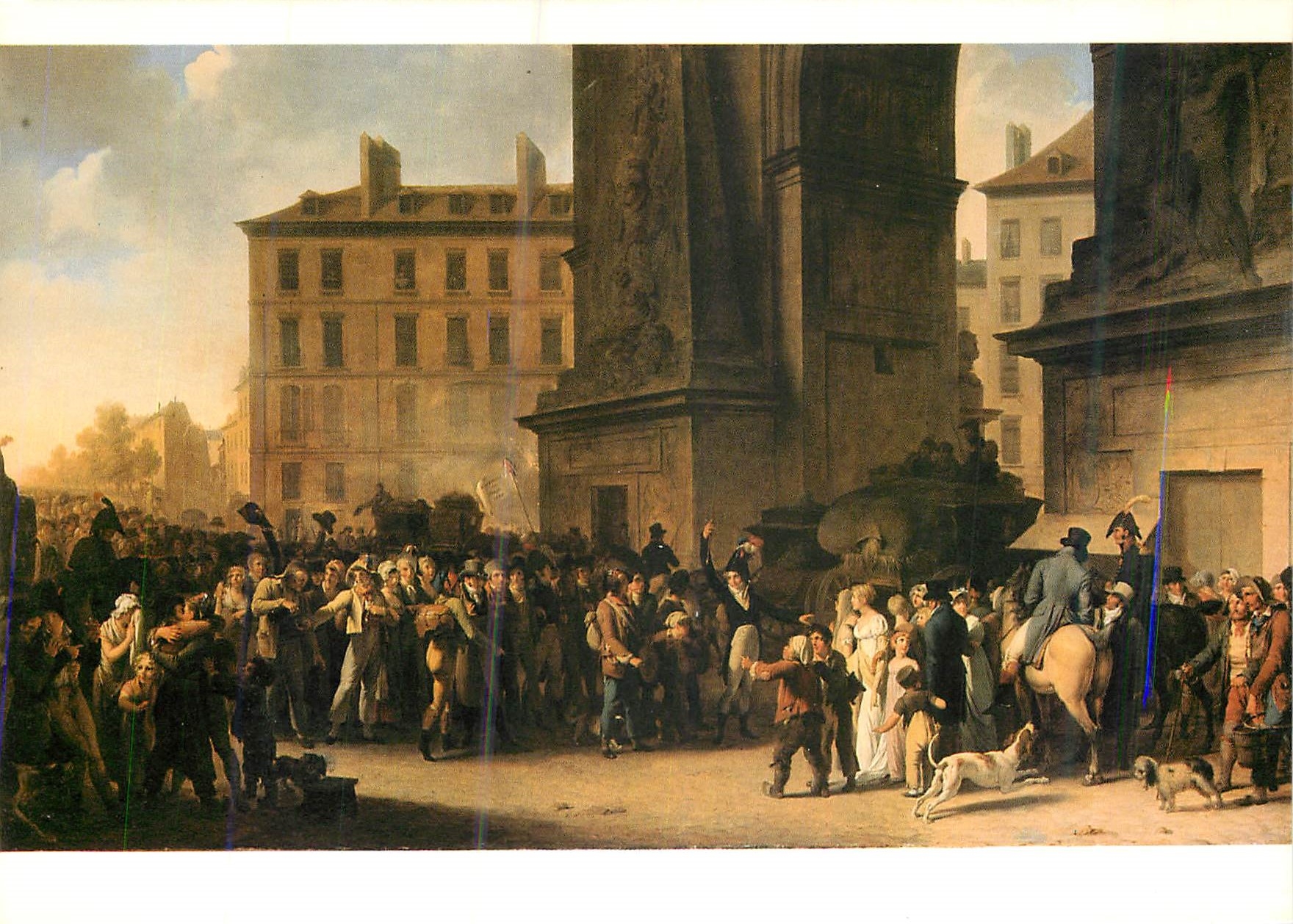 CPM Musee Carnavalet Paris Louis Leopold Boilly (1761 1845) Huile sur Toile