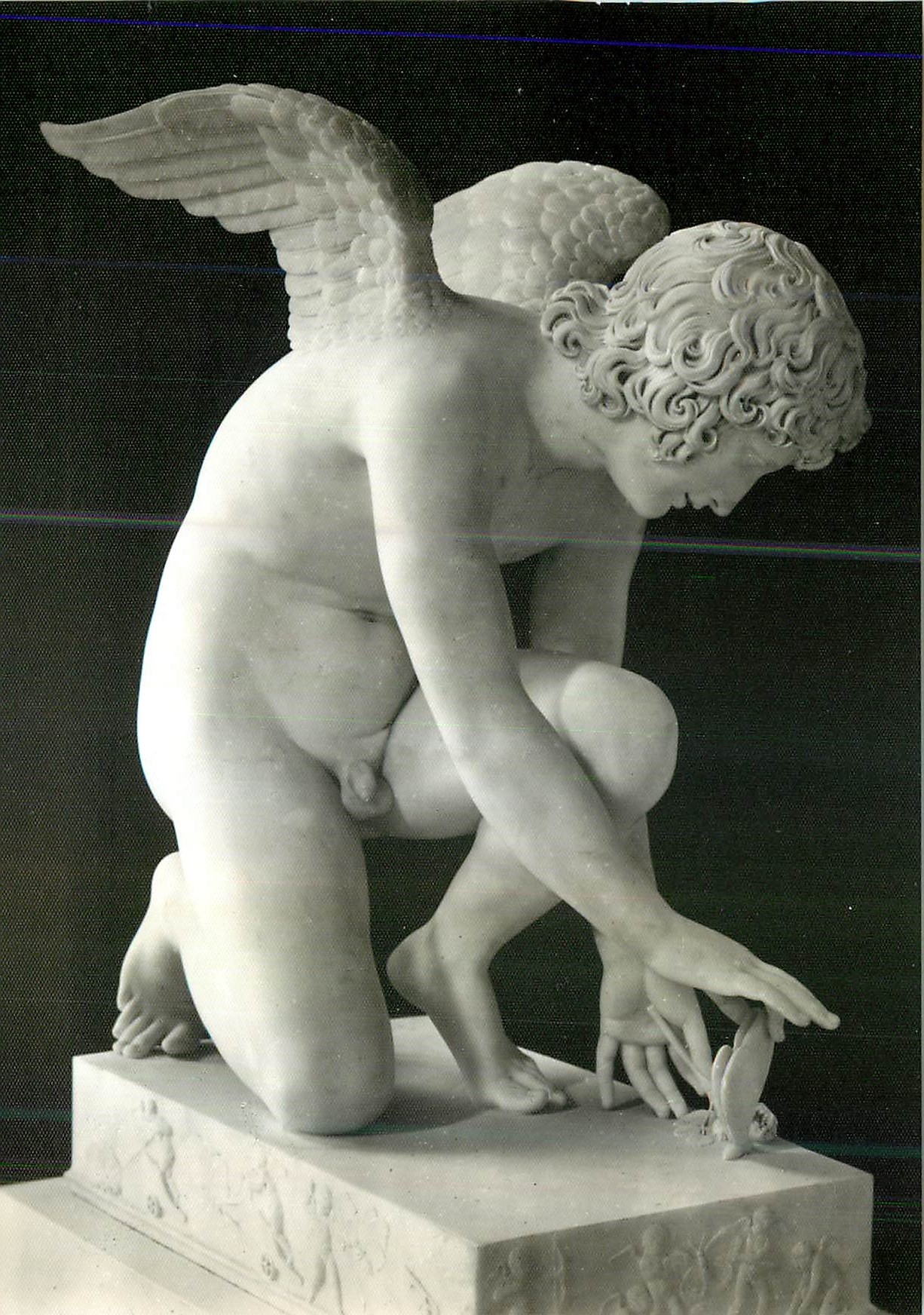 CPM Musee du Louvre Pavillon de Flore A D Chaudet (1763 1810) l'Amour (Marbre)