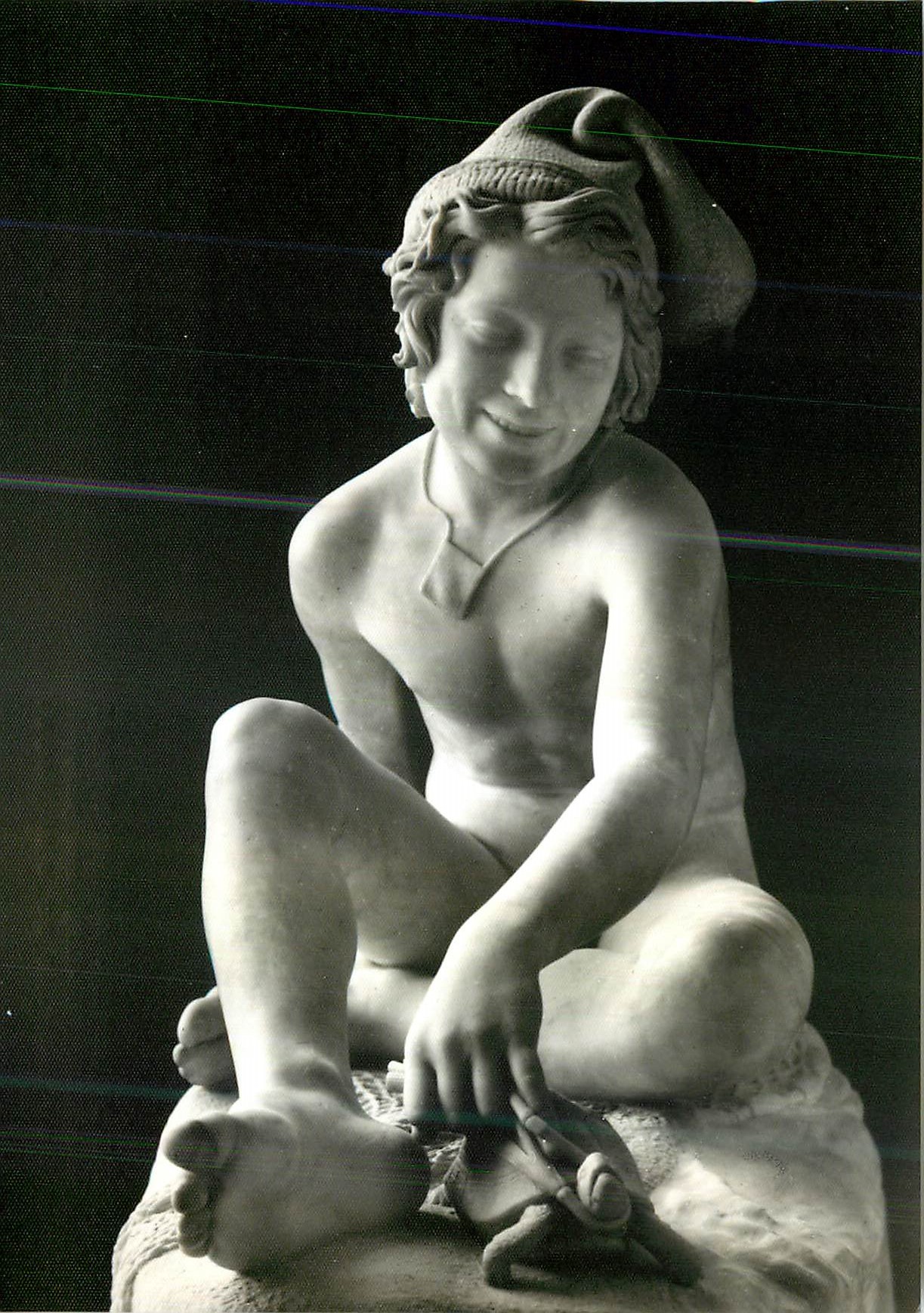 CPM Musee du Louvre Pavillon de Flore Francais Rude (1784 1855) Jeune Pecheur