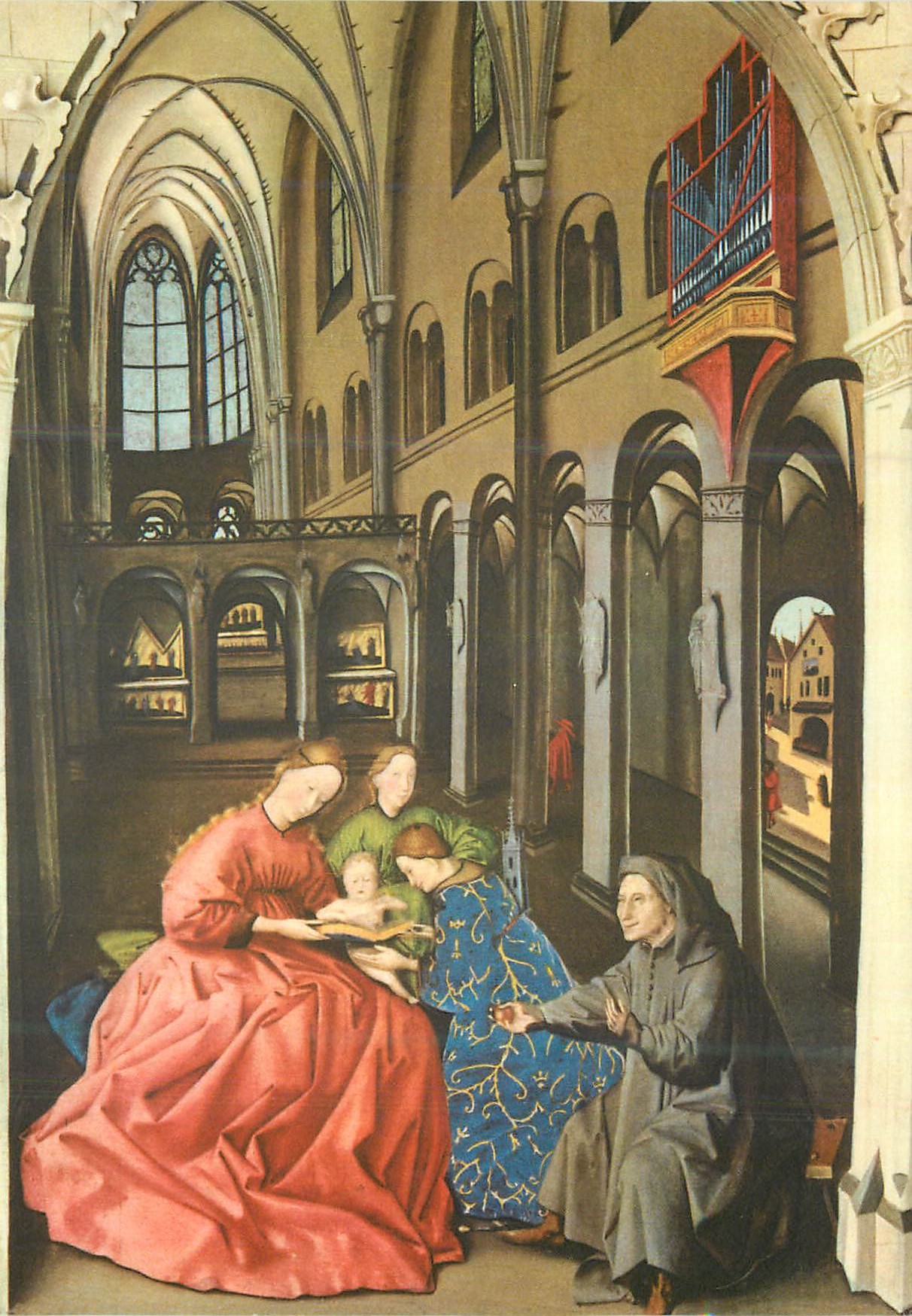 CPM Napoli Museo di Capodimonte Witz (1447) Sainte Conversation