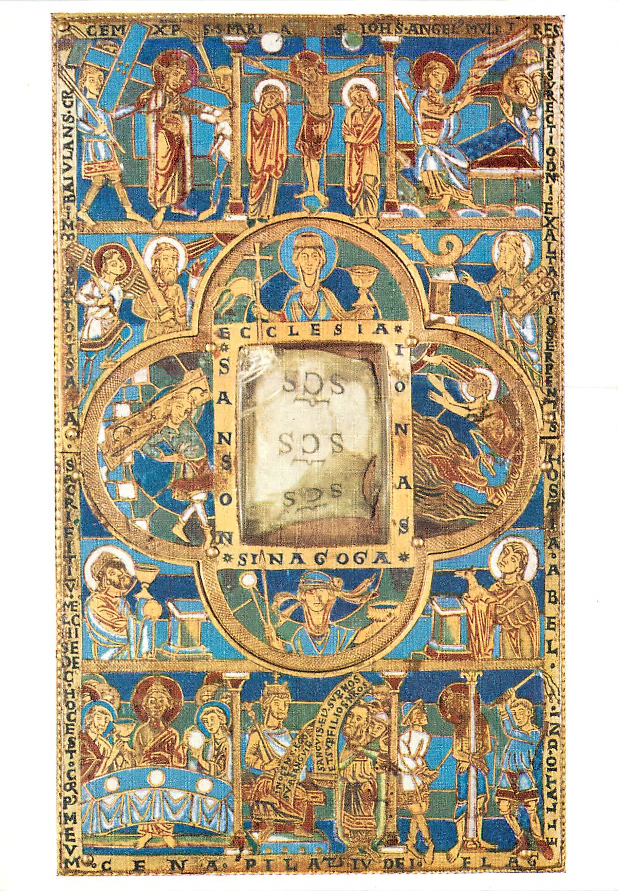 Autel portatif de Stavelot — Maaslandse Kunst (vers 1165) — Impr. Lacontti s.a.