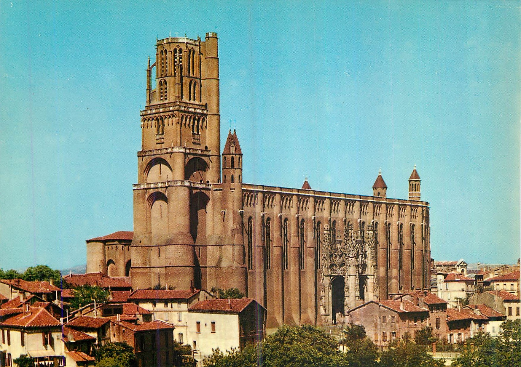 Basilique Sainte-Cécile — Albi (Tarn) — Société des Cartes Postales APA-POUX