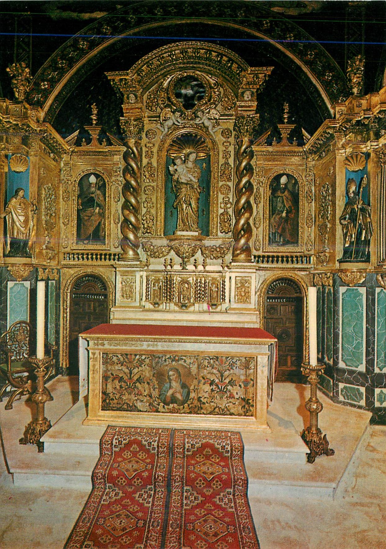 Abbaye de Saint-Michel-de-Frigole — Notre-Dame du Bon Remède et Rétable du XVIIe siècle — Société Gorde, Éditions de France