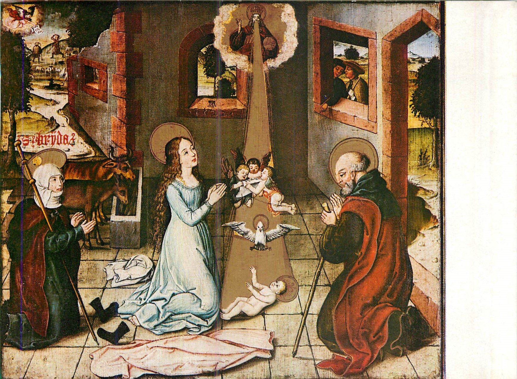 CPM Giltinger Anbetung des Kindes Konstanz Adoration