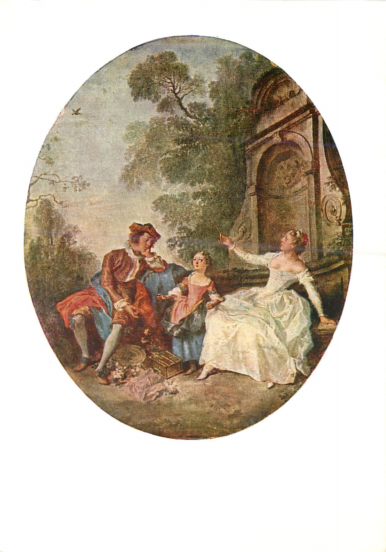 CPM Musee du Louvre Nicolas Lancret 1690 1743 l'Innoncence