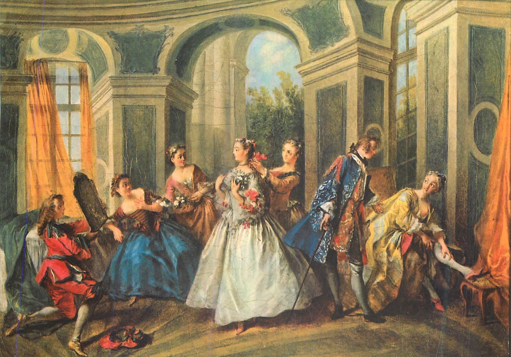 CPM London National Gallery Lancret (1690 1743) Jeunesse