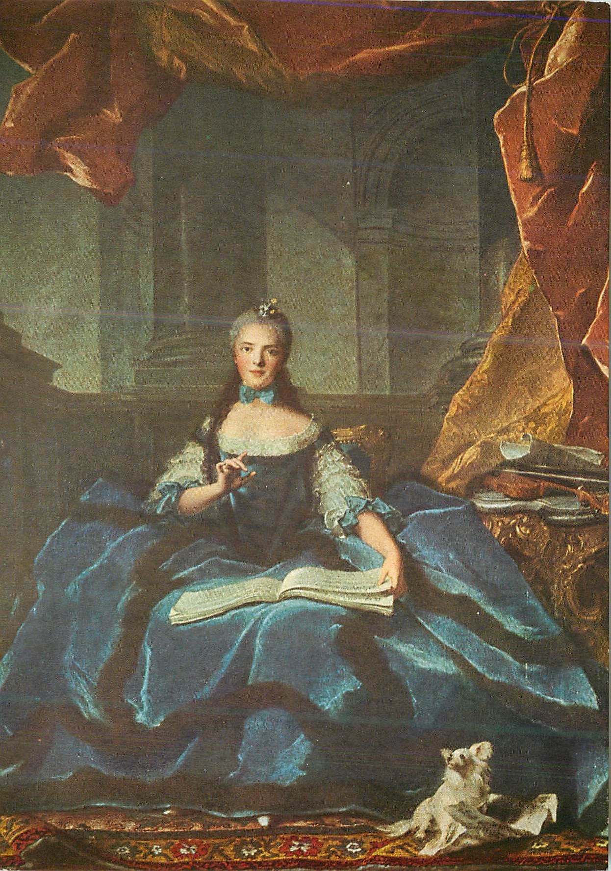 CPM Chateau de Versailles Jean Marc Nattier 1685 1766 Madame Adelaide