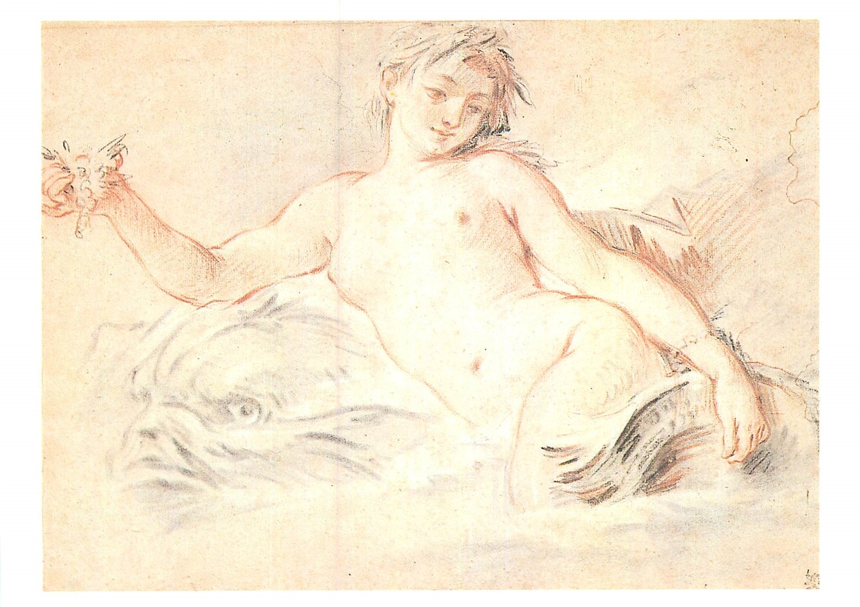 CPM Francois Boucher Musee Cognacq Paris