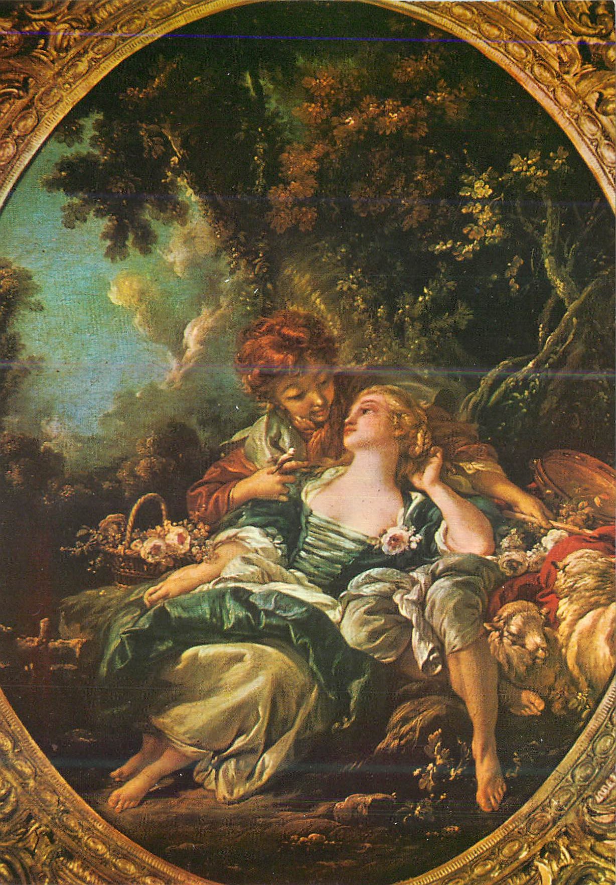 CPM F Boucher Pastorale