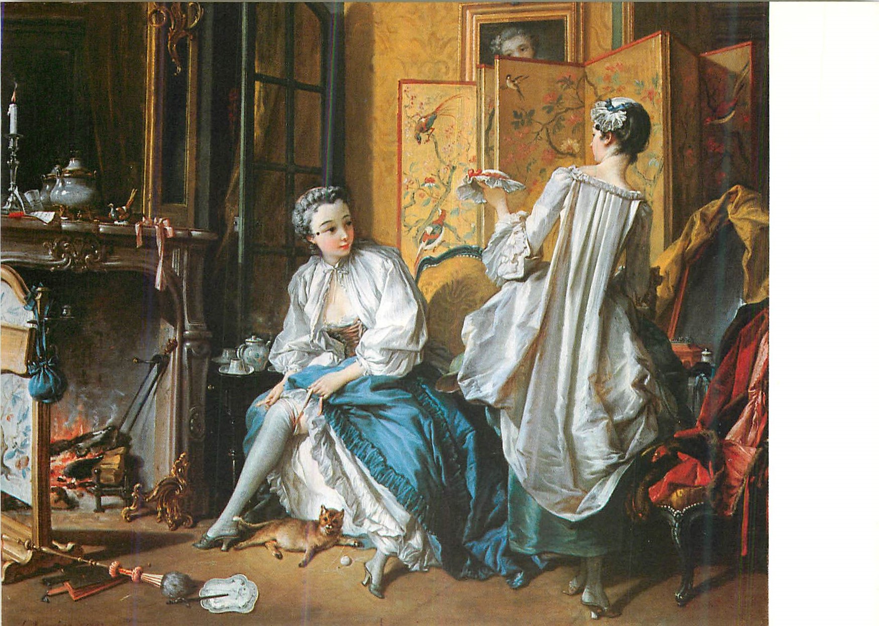 CPM Collection Thyssen Suisse Francois Boucher (1703 1770) 