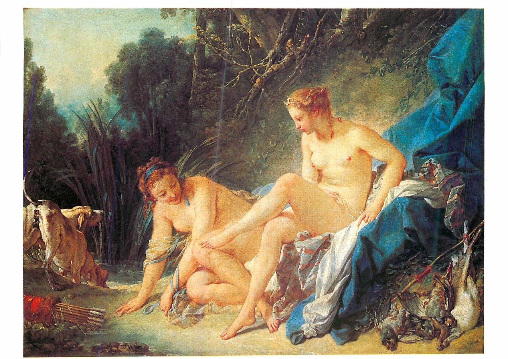 CPM Paris Musee du Louvre Francois Boucher (1703 1770) 