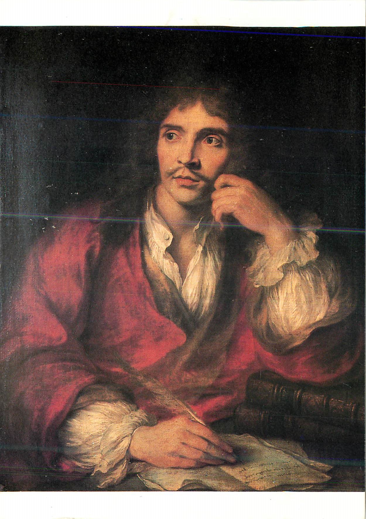 CPM Charles Antoine Coypel (1694 1752) Jean Baptiste Poquelin dit Moliere (1622 1673)