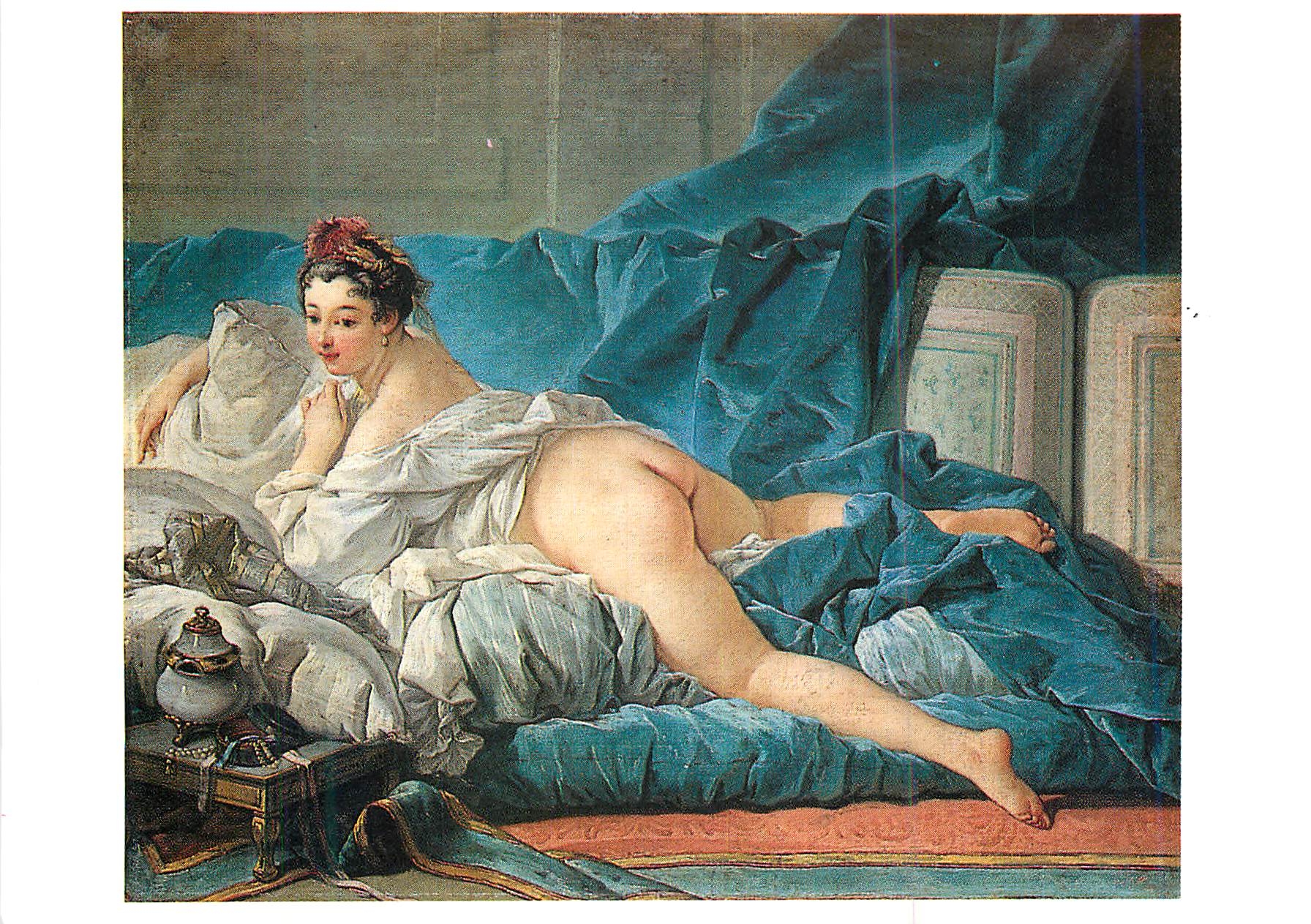 CPM Paris Musee du Louvre Francois Boucher (1703 1770) l'Odalisque 