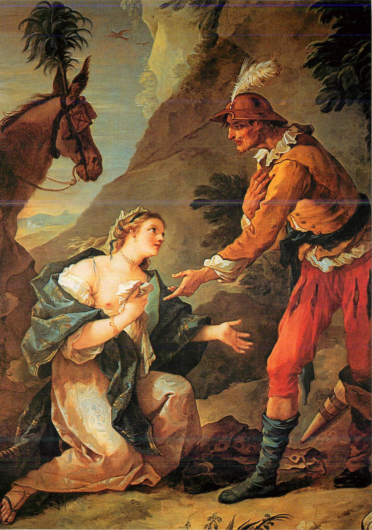 CPM Compiegne Musee National du Chateau Charles Joseph Natoire (1700 1777)