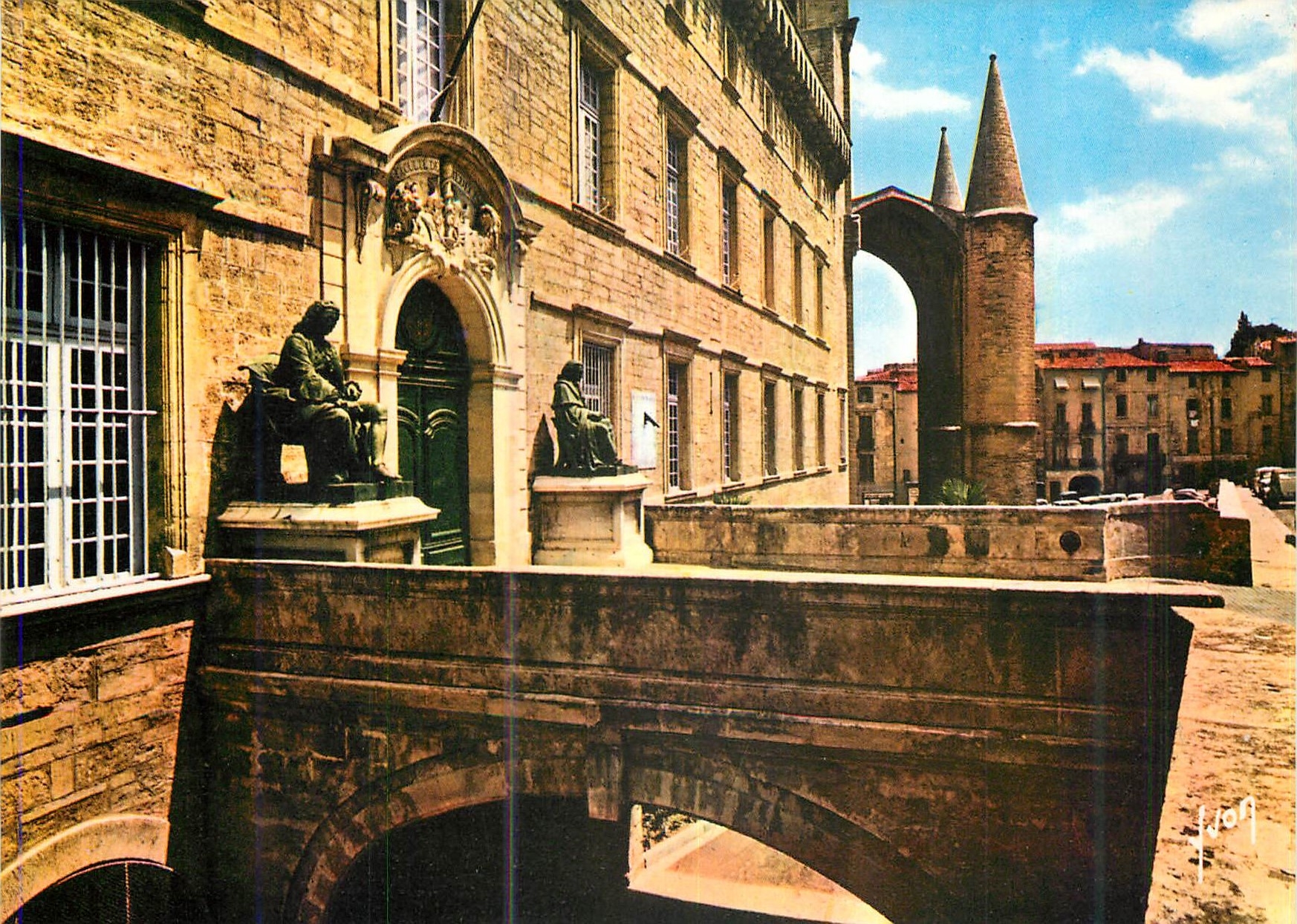 Entrée de la Faculté de Médecine — Montpellier (Hérault) — Éditions d'art Yvon