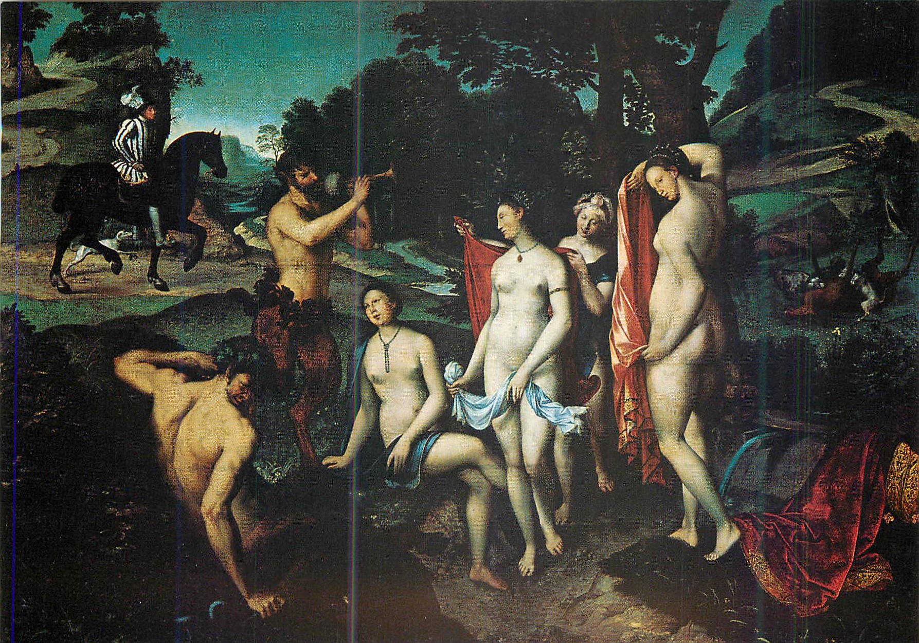 CPM Rouen Musee des Beaux Arts Francois Clouet (1516 1572) le Bain de Diane