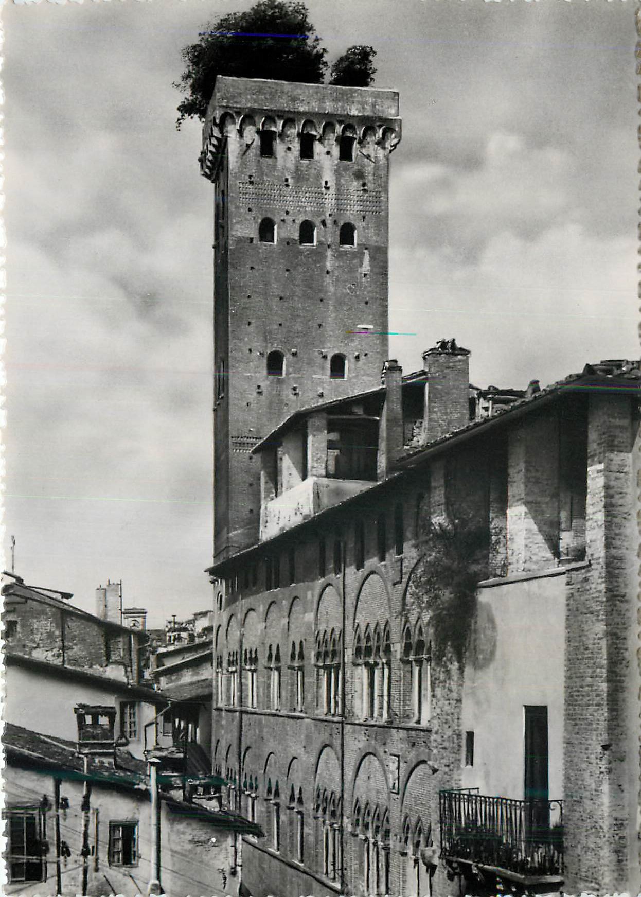 CPM Lucca Palazzo e Torre Alberata Dei Guinigi