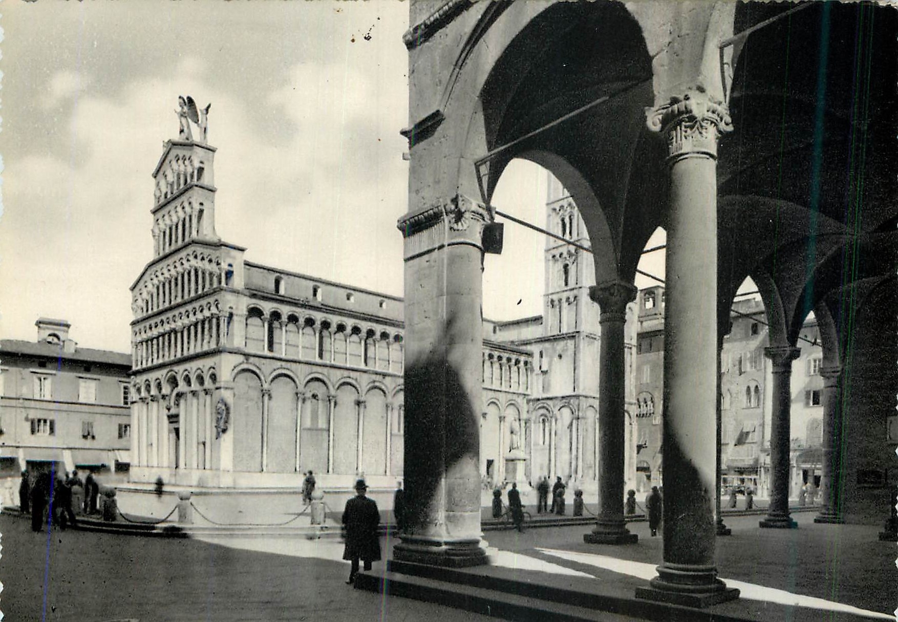 CPM Lucca S Michele e Loggia Del Palazzo Pretorio