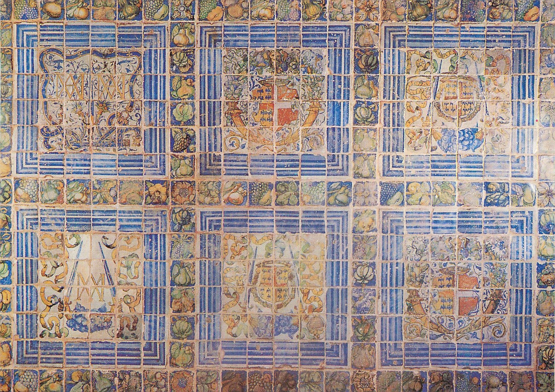CPM Musee National de la Renaissance Chateau d'Ecouen (Val d'Oise) Pavement de Masseot Abaquesne