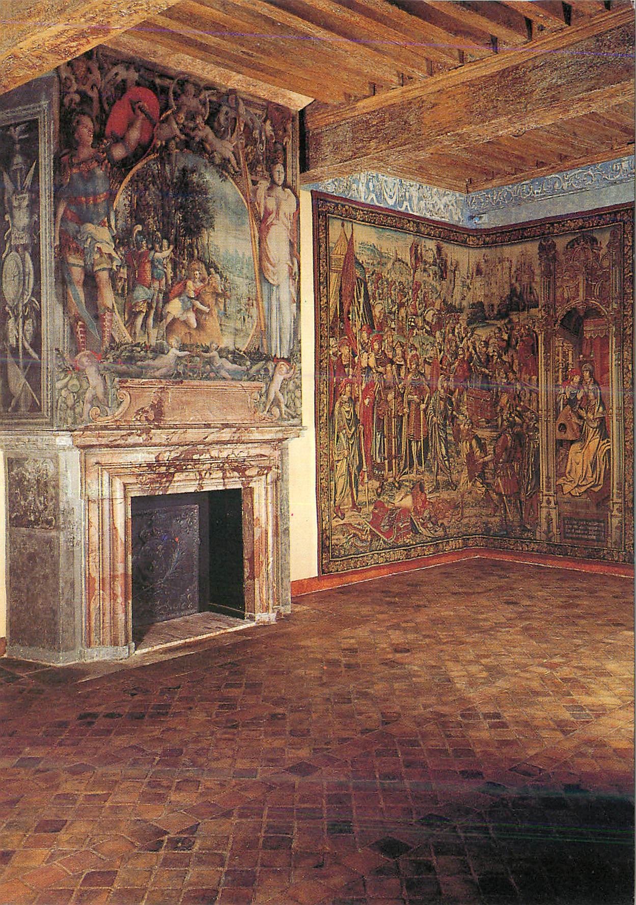 CPM Musee National de la Renaissance Chateau d'Ecouen (Val d'Oise) la Chambre du Roi