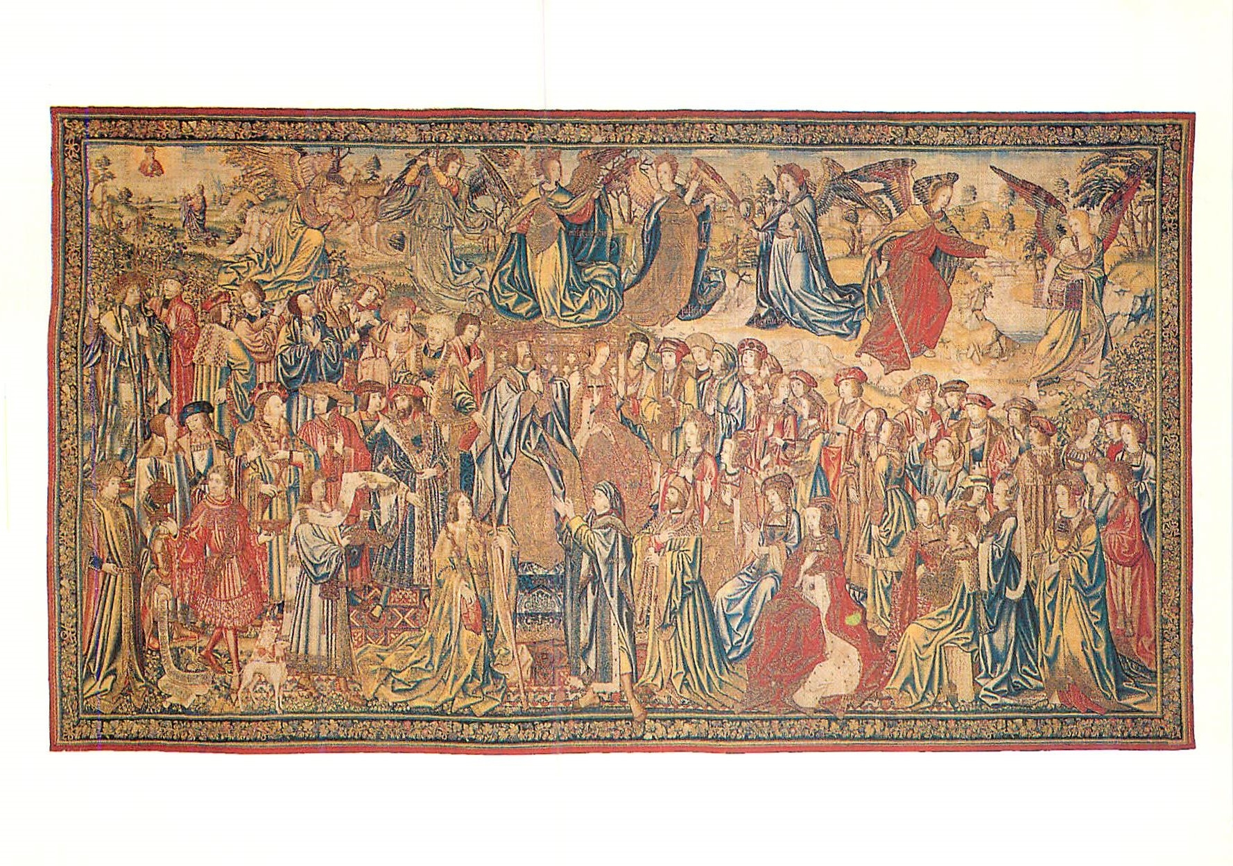 CPM Musee National de la Renaissance Chateau d'Ecouen (Val d'Oise) Tenture de David Bruxelles