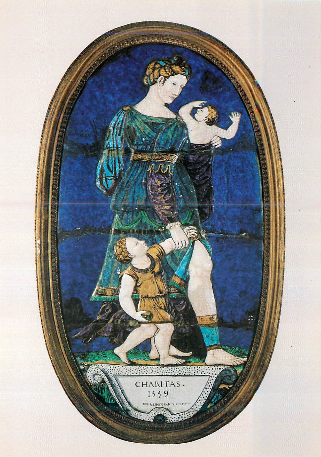 CPM Musee National de la Renaissance Chateau d'Ecouen (Val d'Oise) Pierre Courteys la Charite