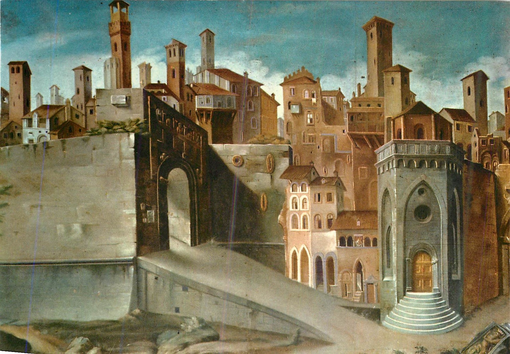 CPM Perugia Porte Marzia S Ercolano et Autres Batiments