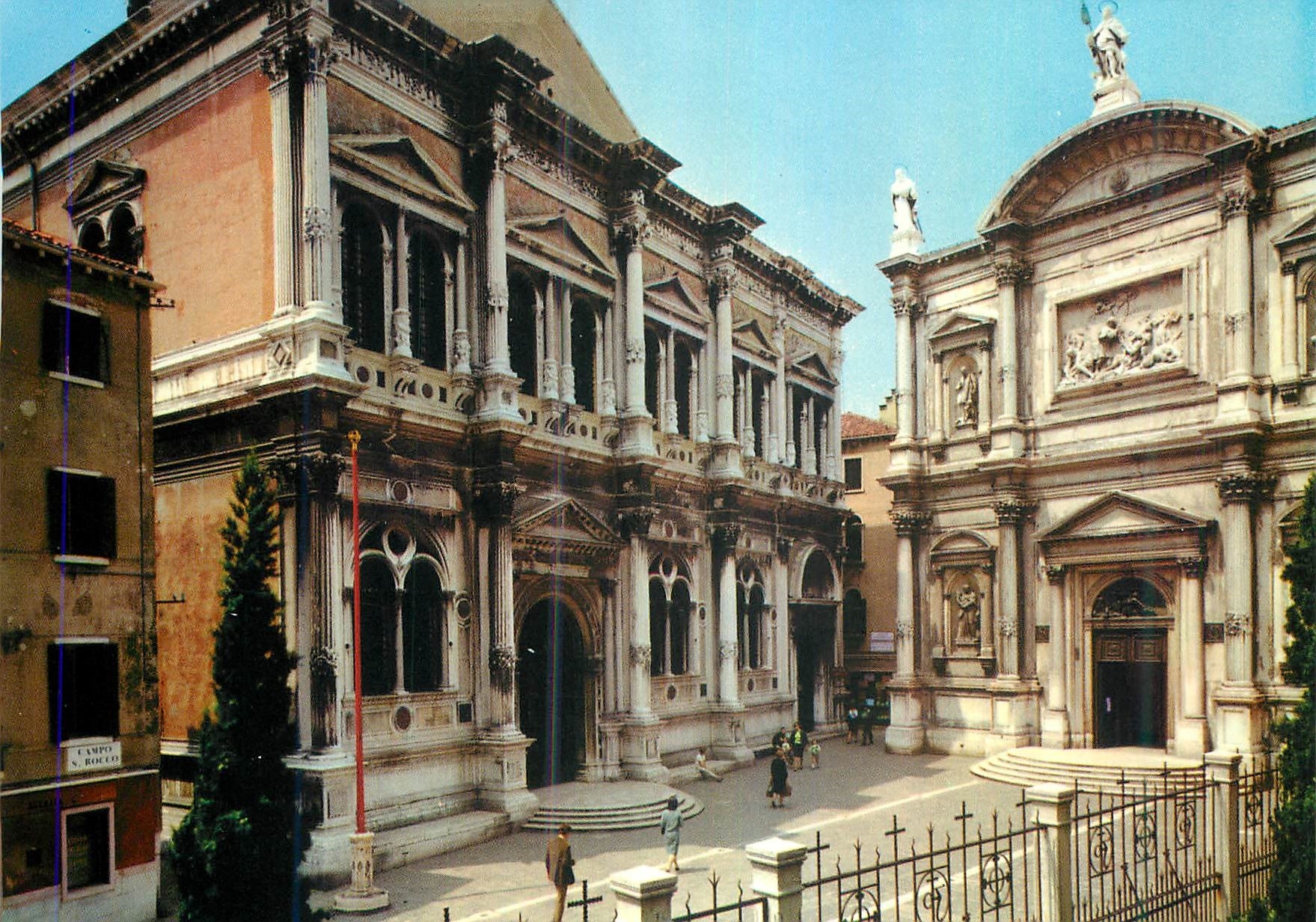 CPM Venezia Ecole Grande  et Eglise de S Rocco