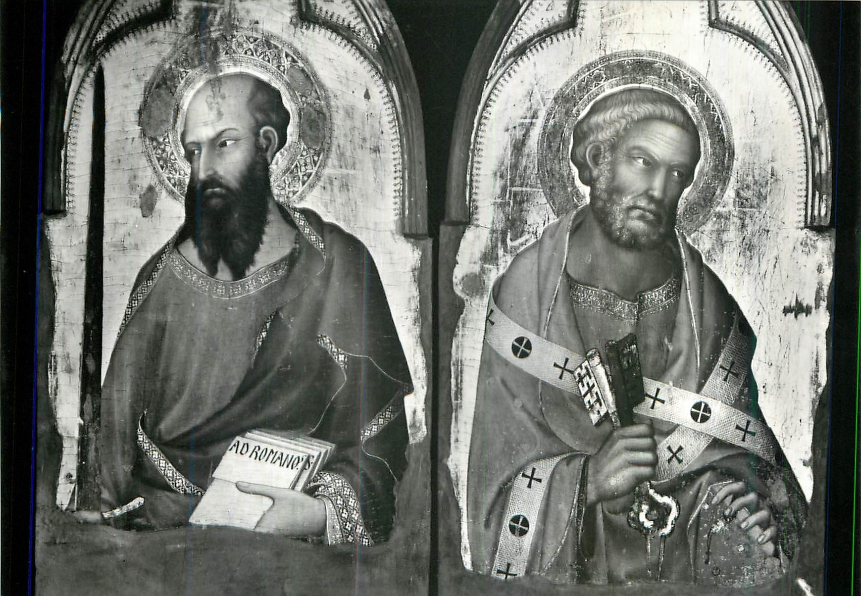 CPM Orvieto Museo dell'Opera del Duomo Simone Martini (1400) SS Pietro et Paolo