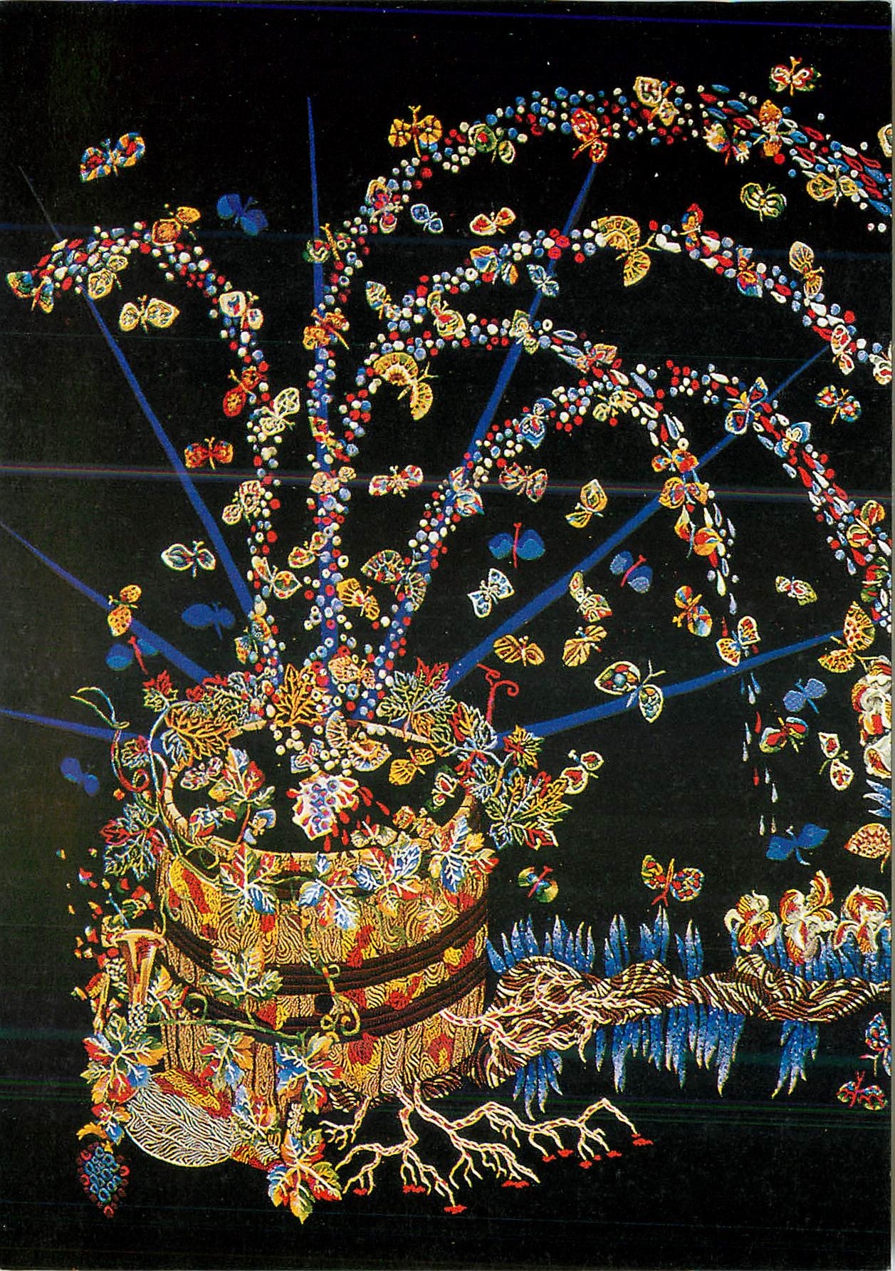 CPM Jean Lurcat (1892 1966) Tapisseries Le Chant du Monde Champagne (Partie gauche)