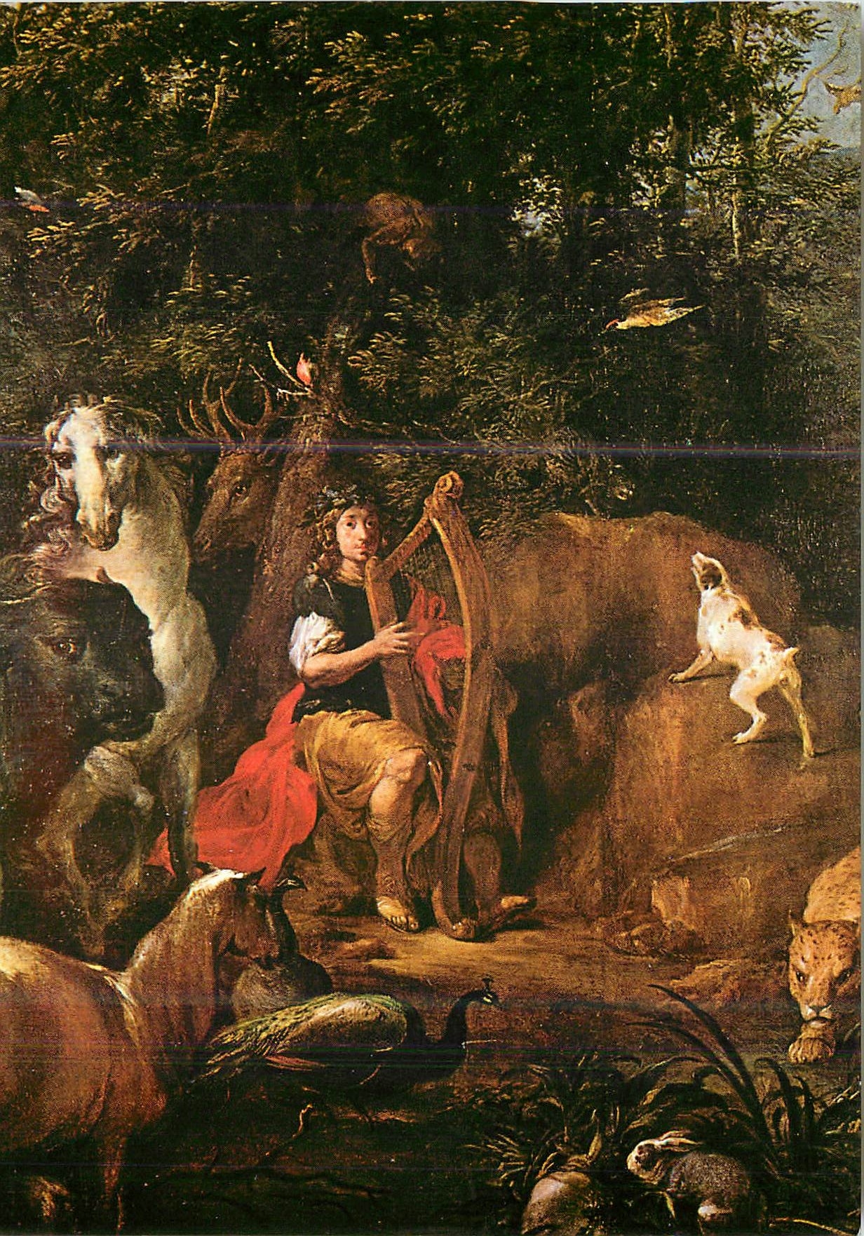 CPM Orphee avec des animaux (Detail) Environ 1720