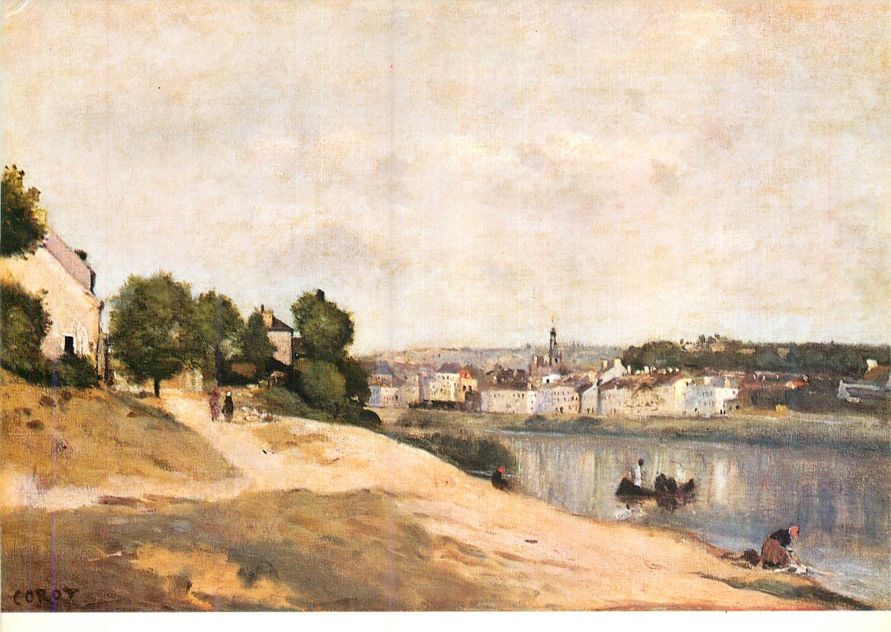 Vue de Corby — peinture de Camille Corot — éditeur VD 422