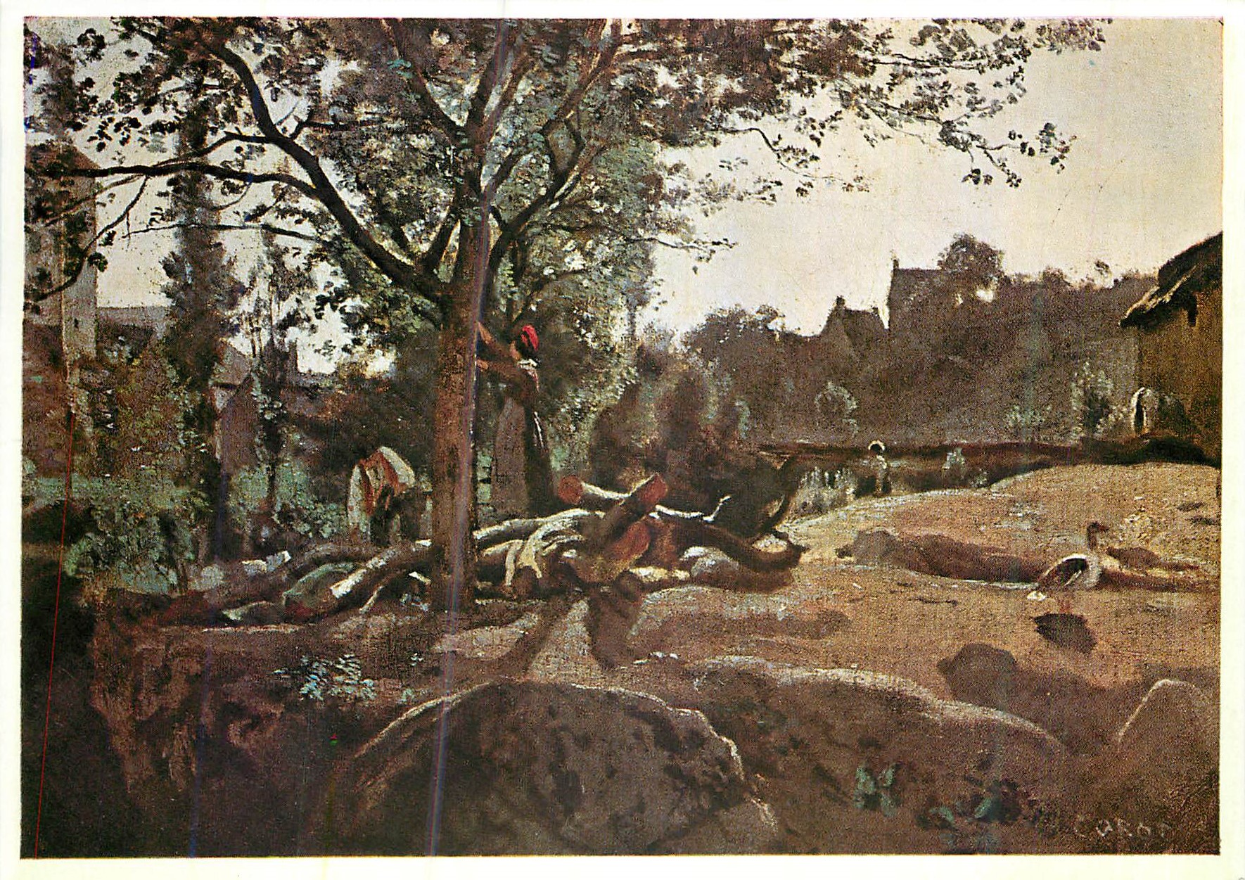 CPM Corot National Gallery Jean Baptiste Camille (1796 1875)