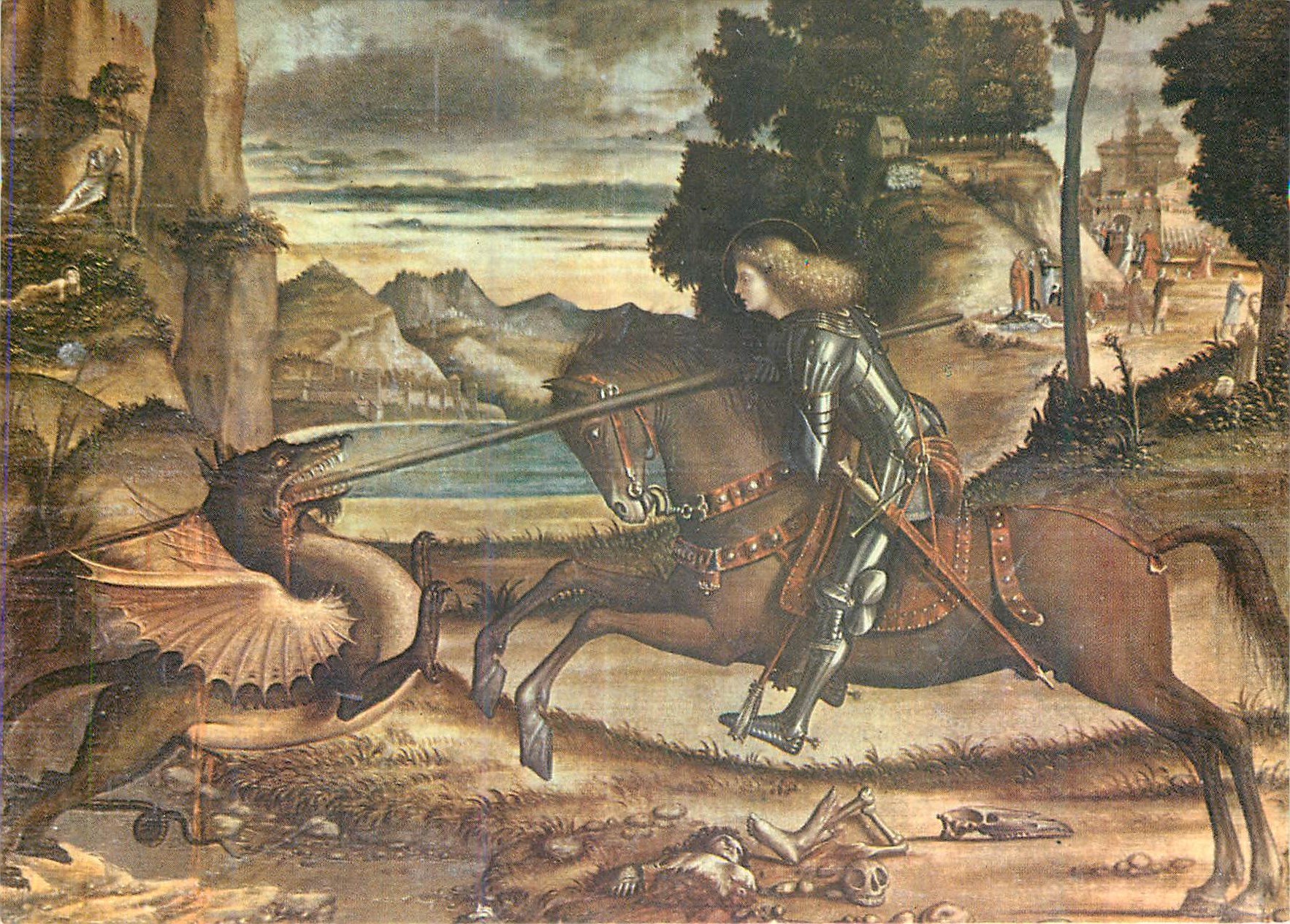 CPM Venezia Basilica di S Giorgio Maggiore St George (Caparccio)